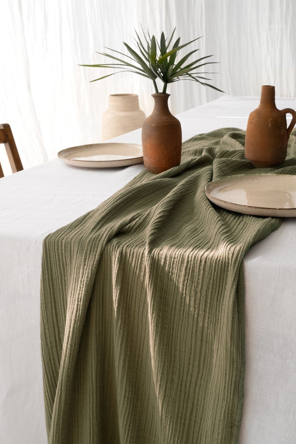 Müslin Runner Timber