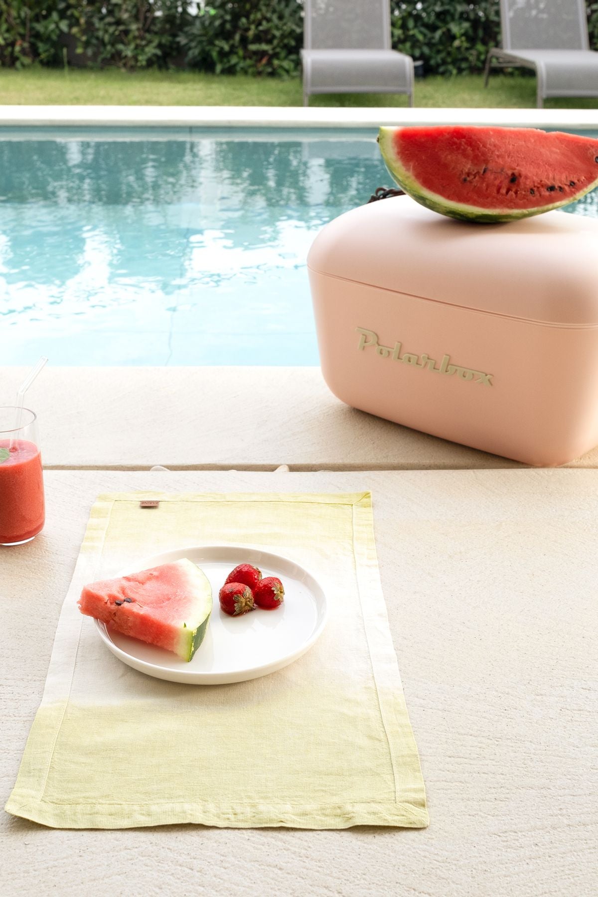 Ombre Keten 2'li Amerikan Servisi Lime