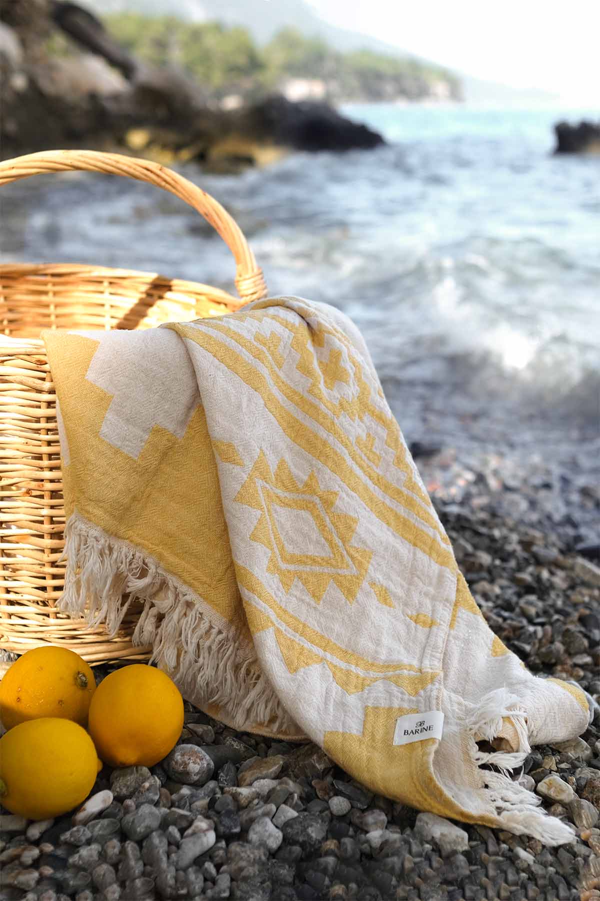 Rug Peştemal Sarı, Taşıma Çantalı