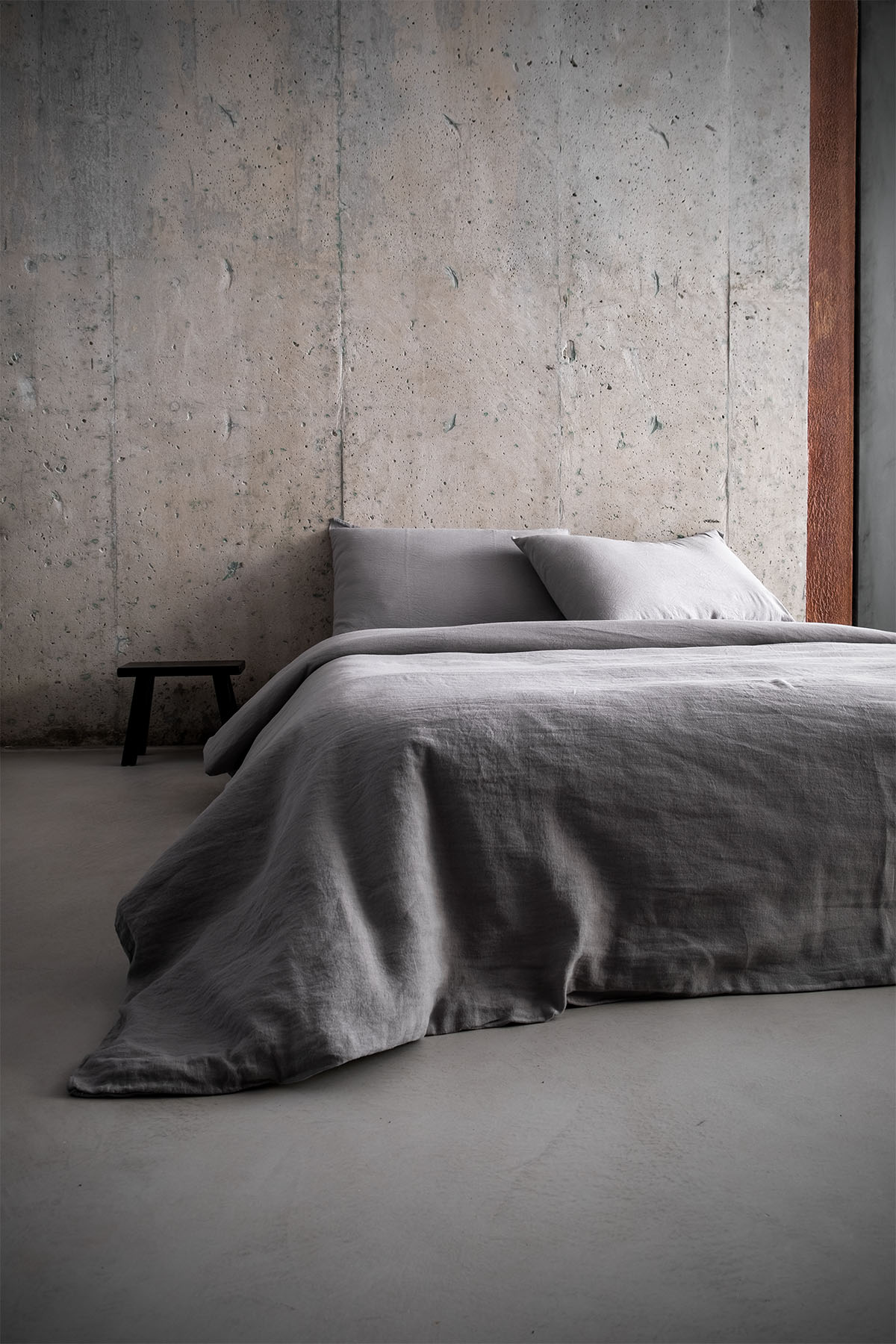 Serenity Linen Duvet Cover Paloma