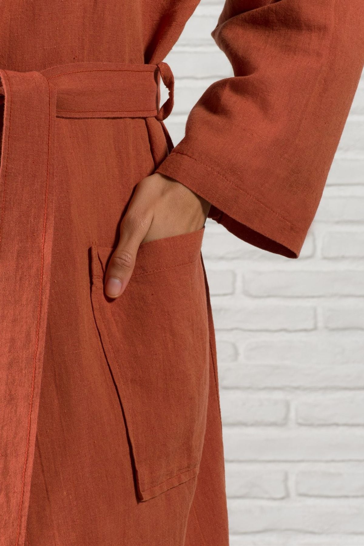 Serenity Kimono Spicy Orange