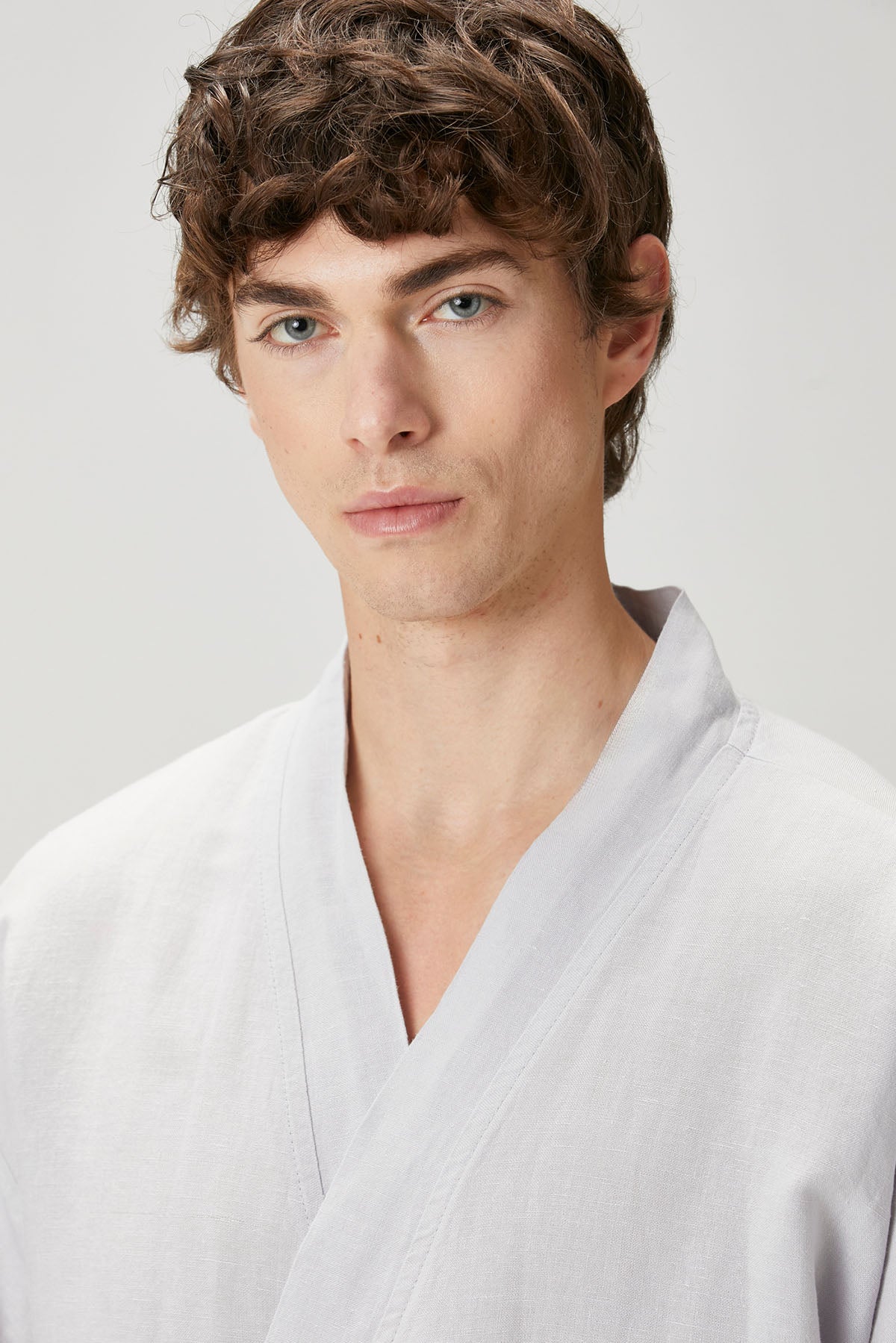 Serenity Kimono Light Gray