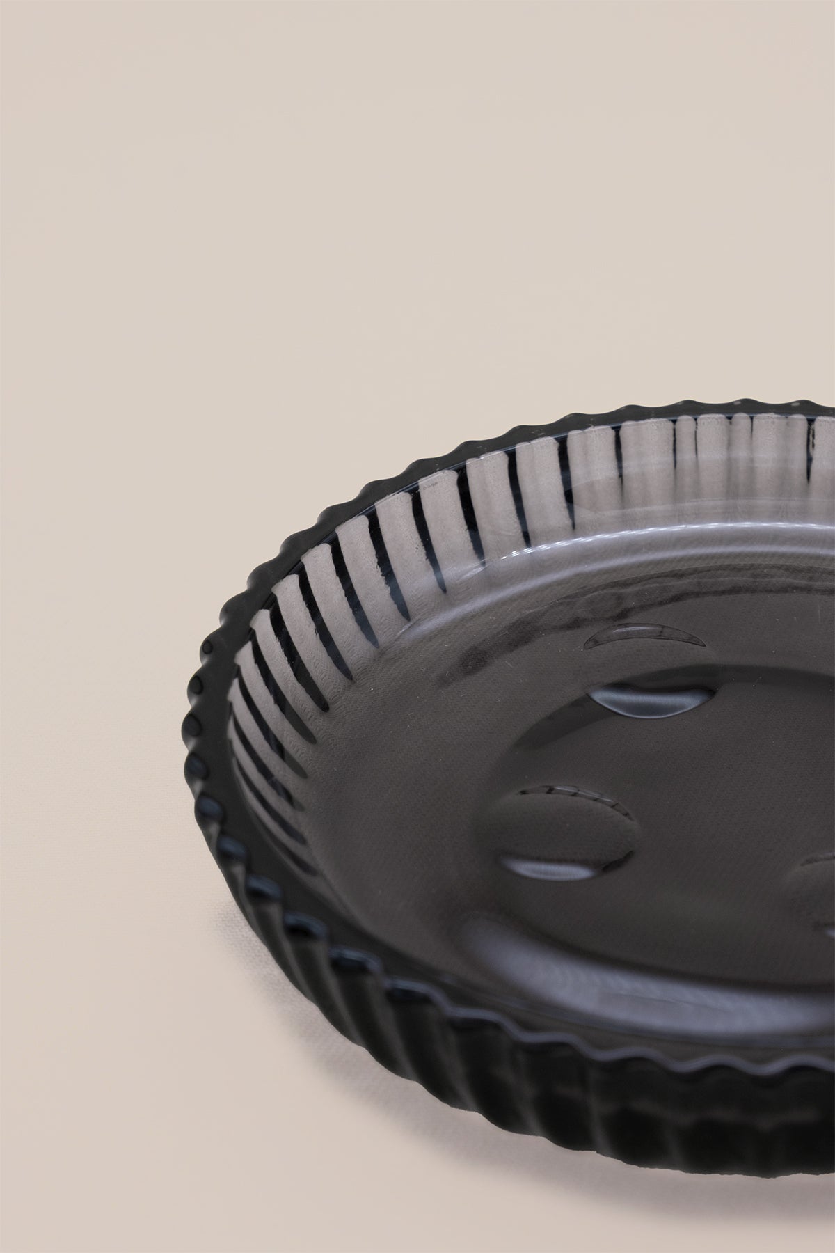 Shadow Antrasit Cam Katı Sabunluk