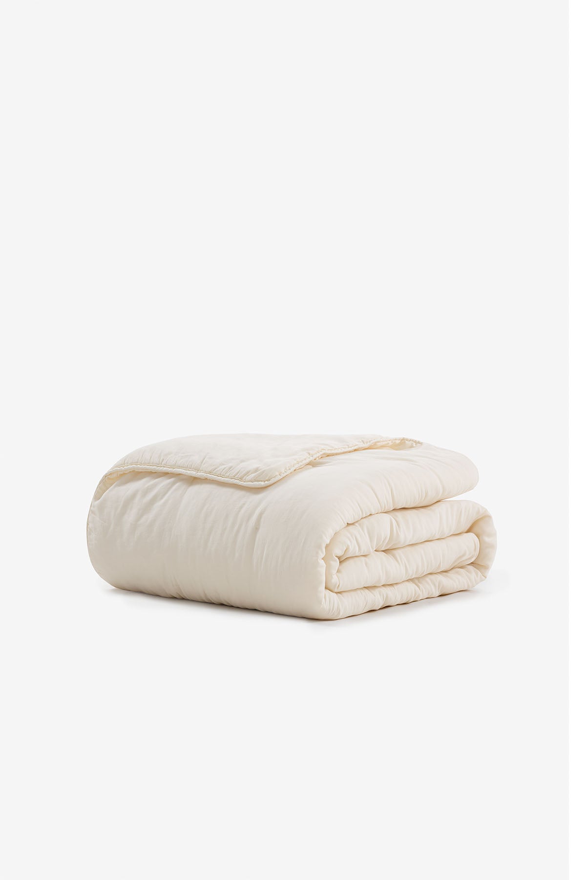 Nevresim Gerektirmeyen Yıkanabilir Smooth Bebek Yorganı Krem