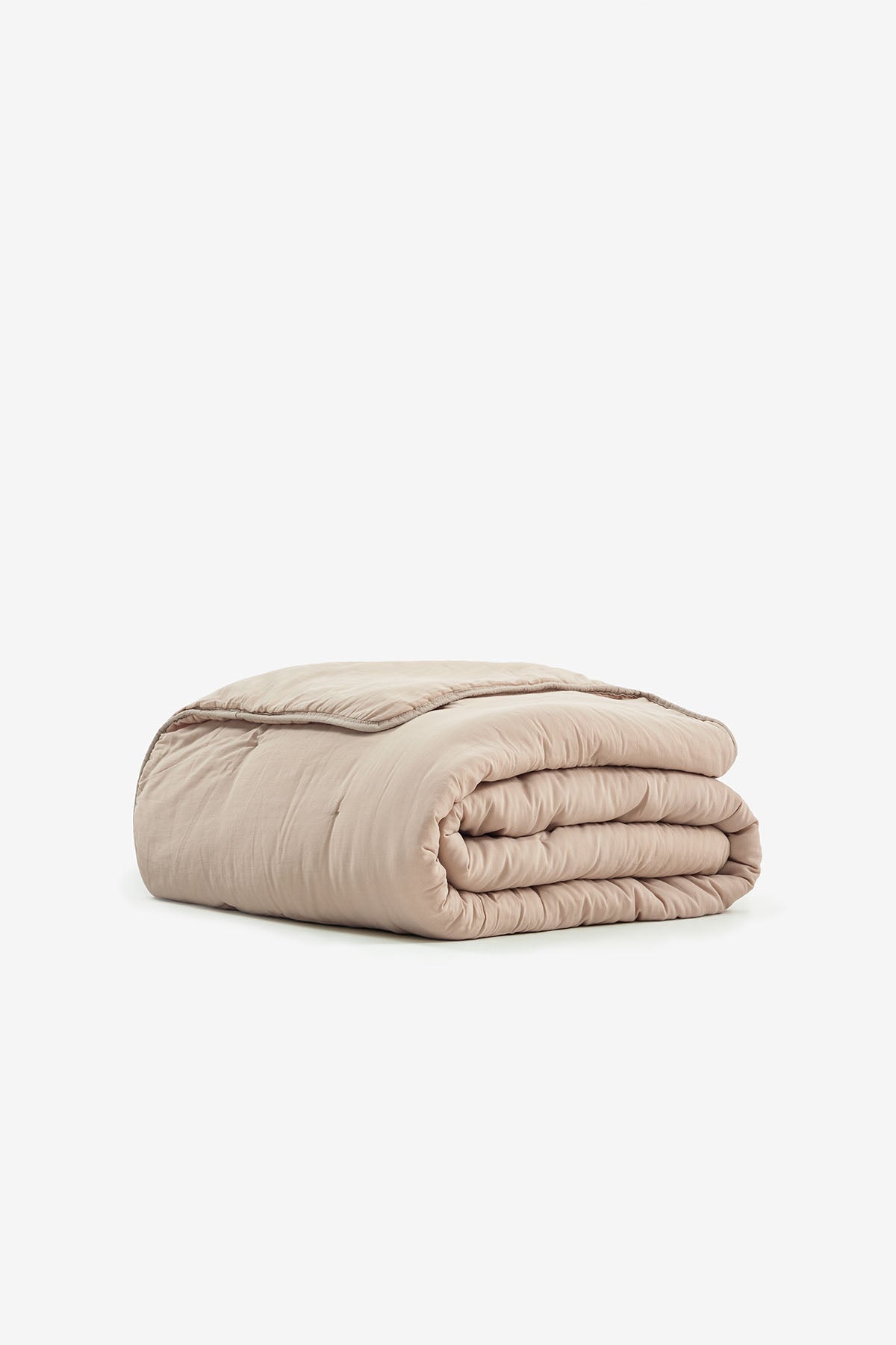 Nevresim Gerektirmeyen Yıkanabilir Smooth Bebek Yorganı Kum Beji