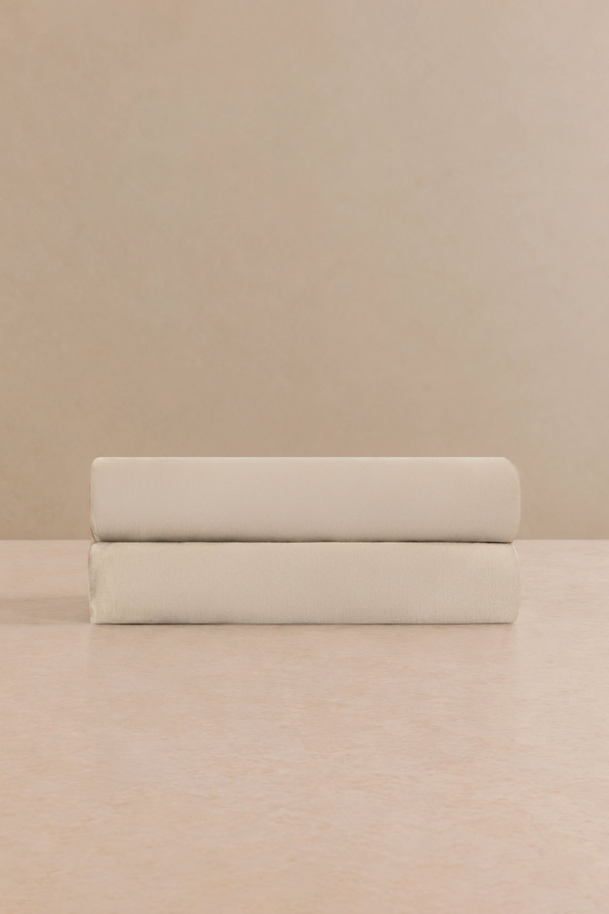 Smooth Flat Sheet Sand Beige