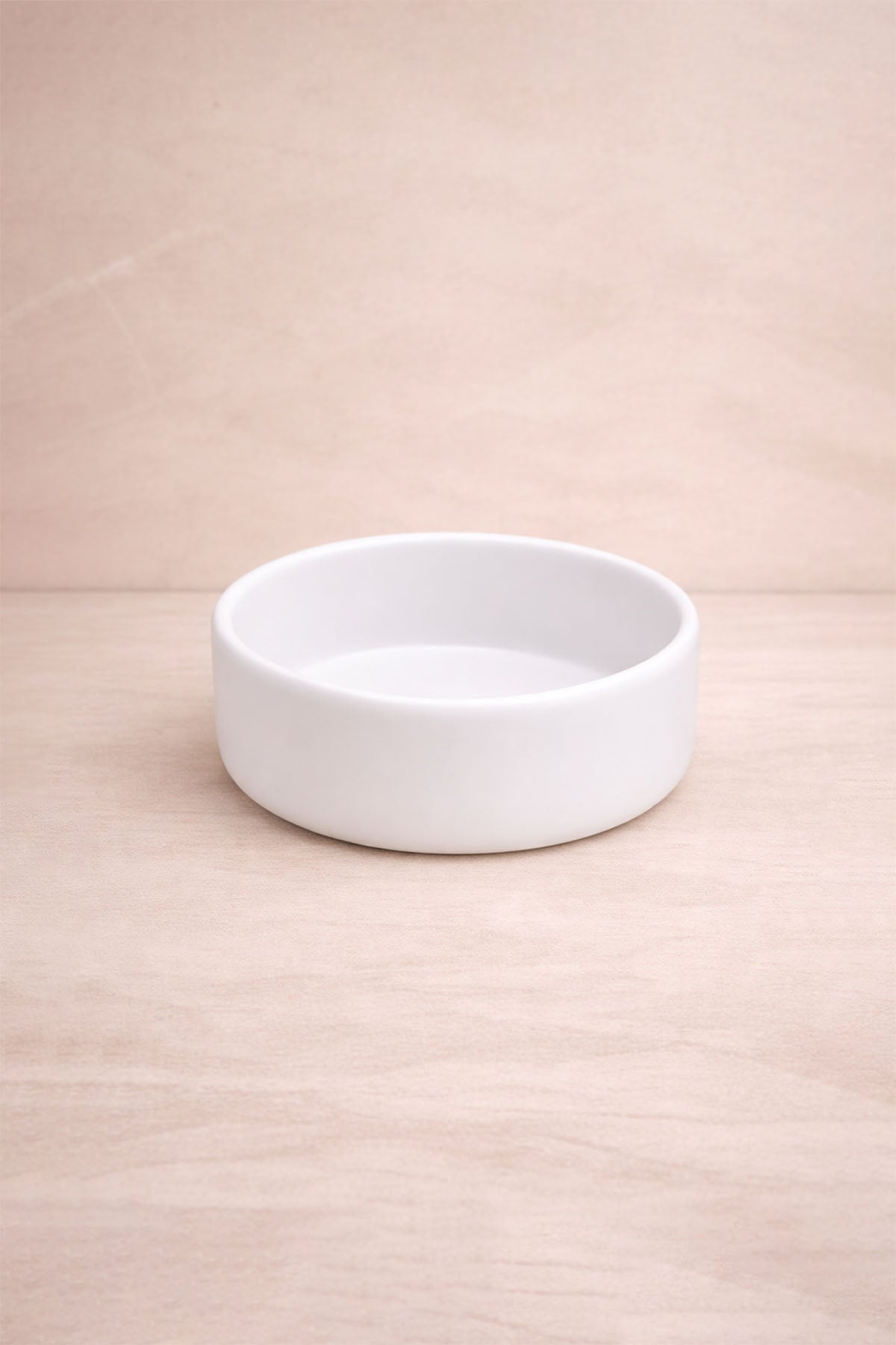 Stoneware Servis Kasesi / Meze Tabağı Beyaz 10 cm