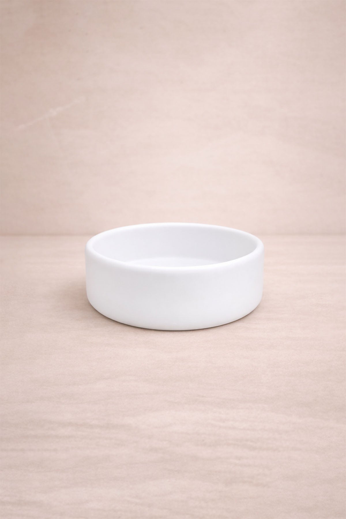 Stoneware Servis Kasesi / Meze Tabağı Beyaz 10 cm