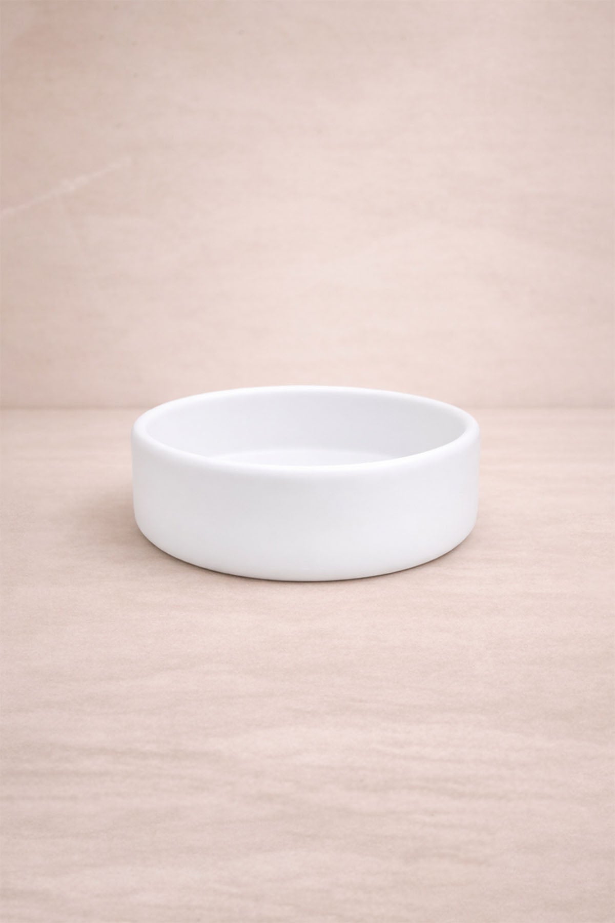 Stoneware Sunum Tabağı Beyaz 14 cm