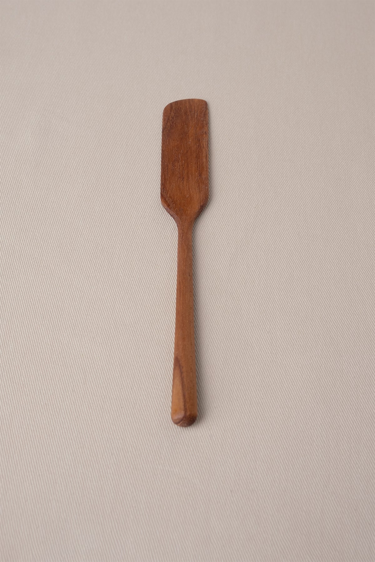 Tik Ağacından Ahşap Tereyağı Bıçağı 2x18 cm