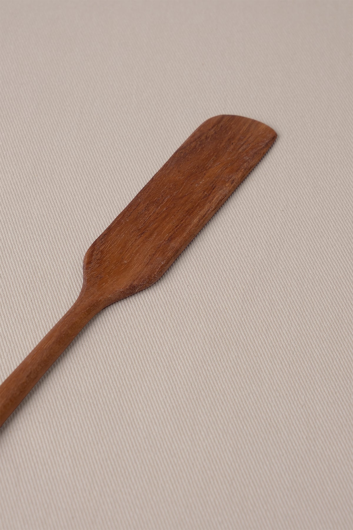 Tik Ağacından Ahşap Tereyağı Bıçağı 2x18 cm