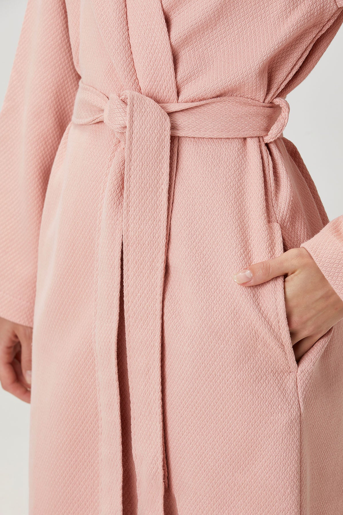 Dokulu SPA Bornozu Pembe