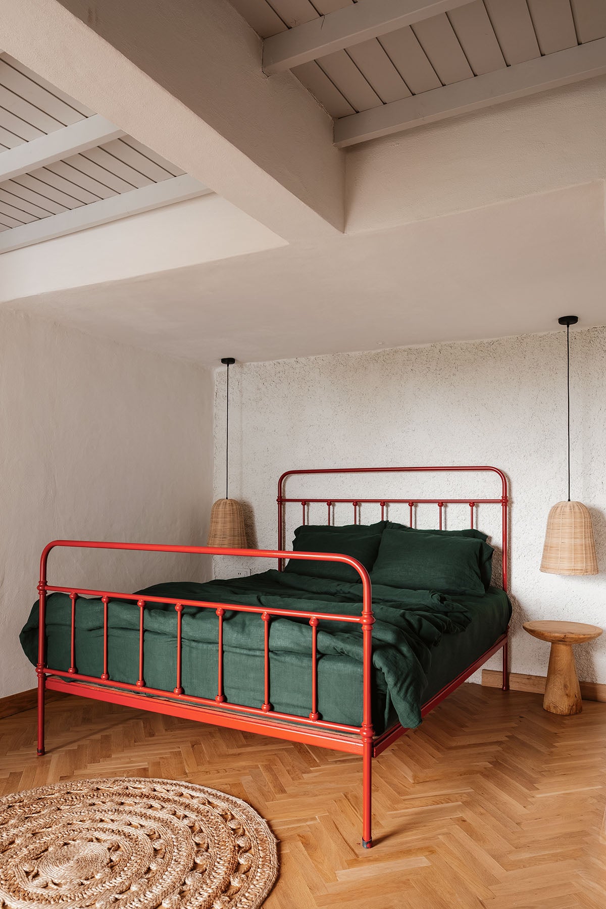 Serenity Linen Duvet Cover Garden