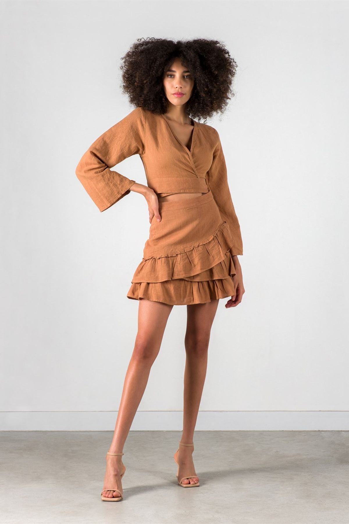 Waves Keten Etek İndian Tan