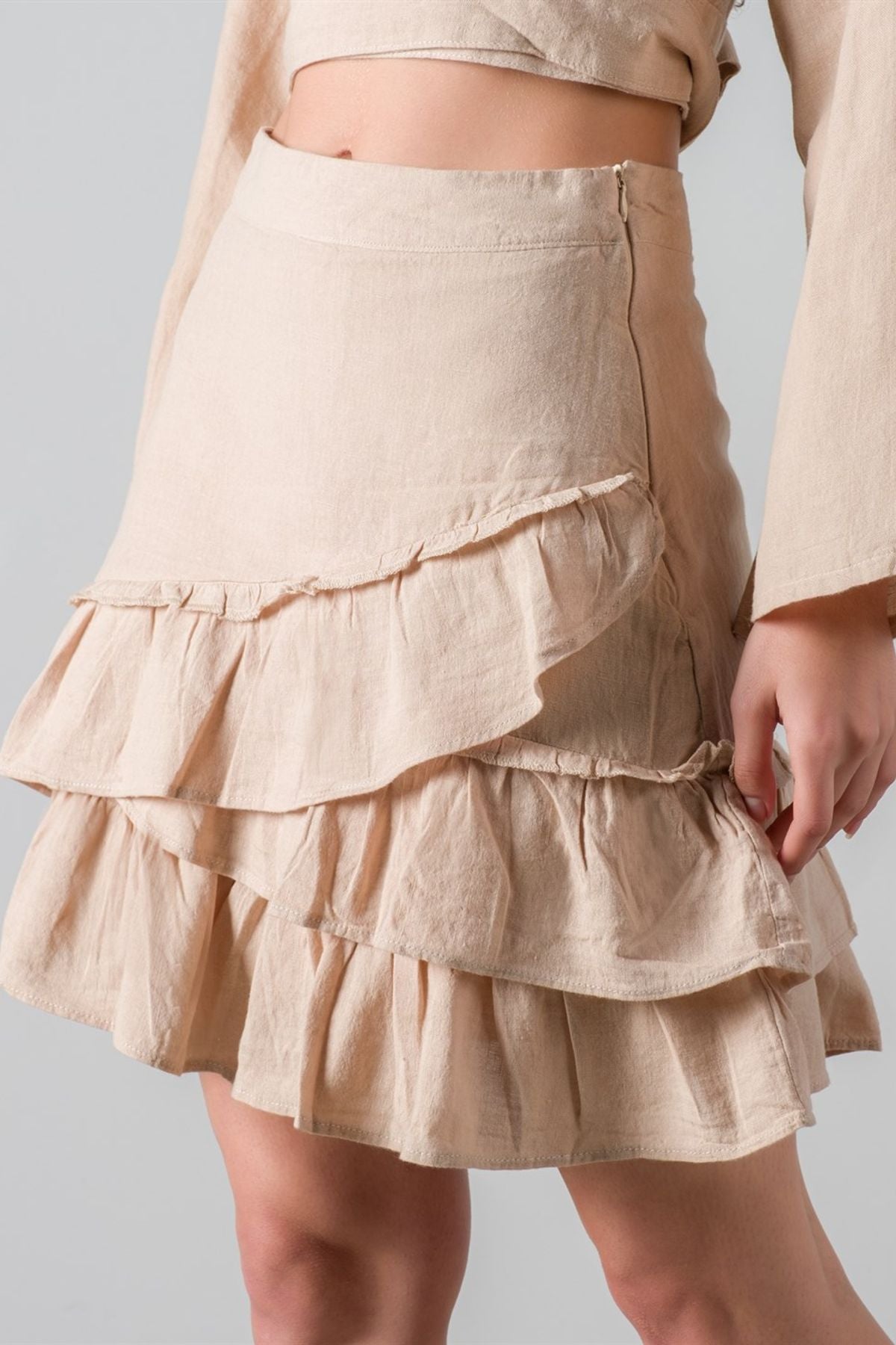 Waves Keten Etek Nougat