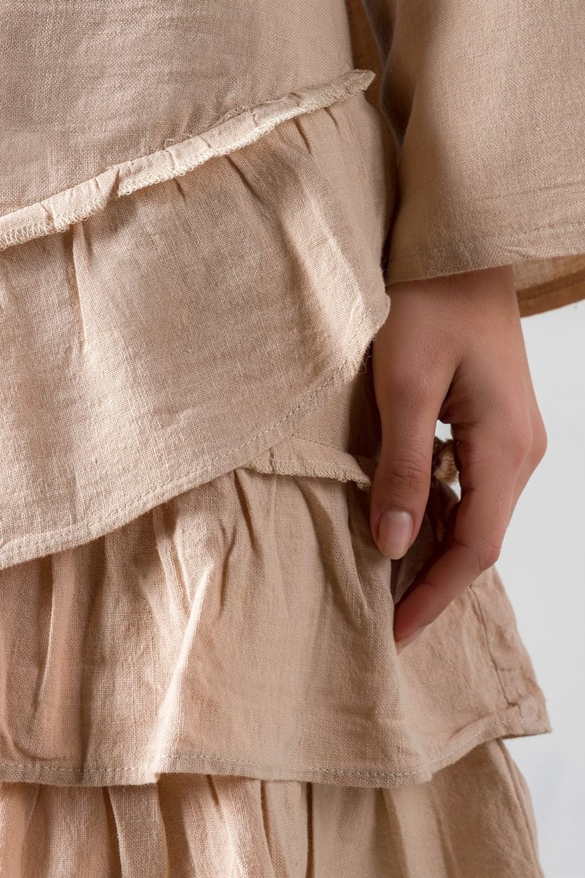 Waves Keten Etek Nougat