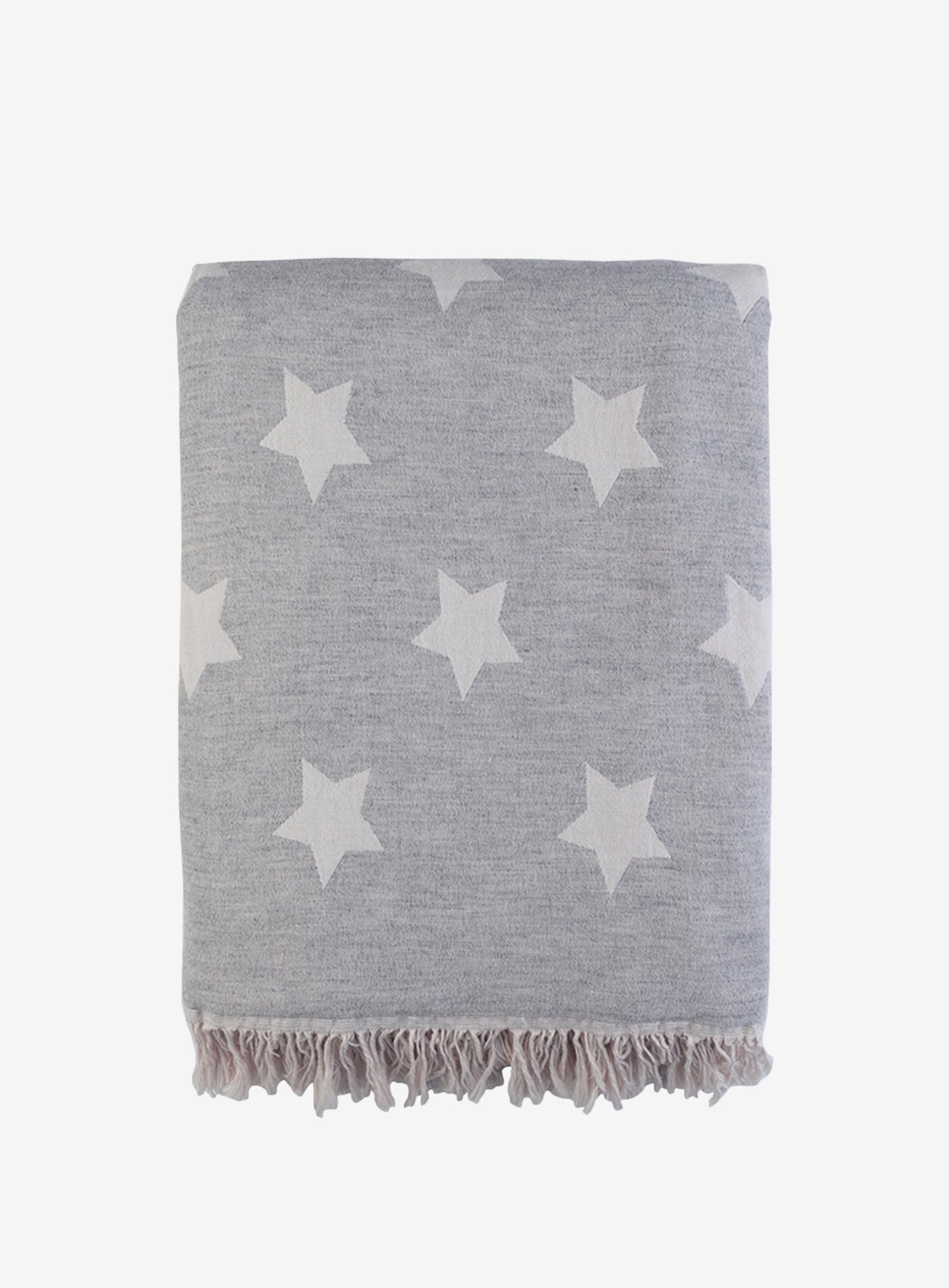Wool Star Wool Sofa Throw Gray