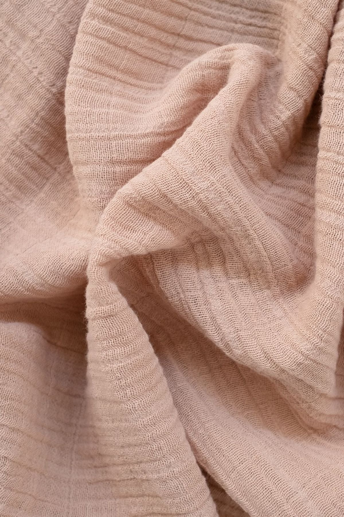 Müslin Yatak Örtüsü Rugby Tan