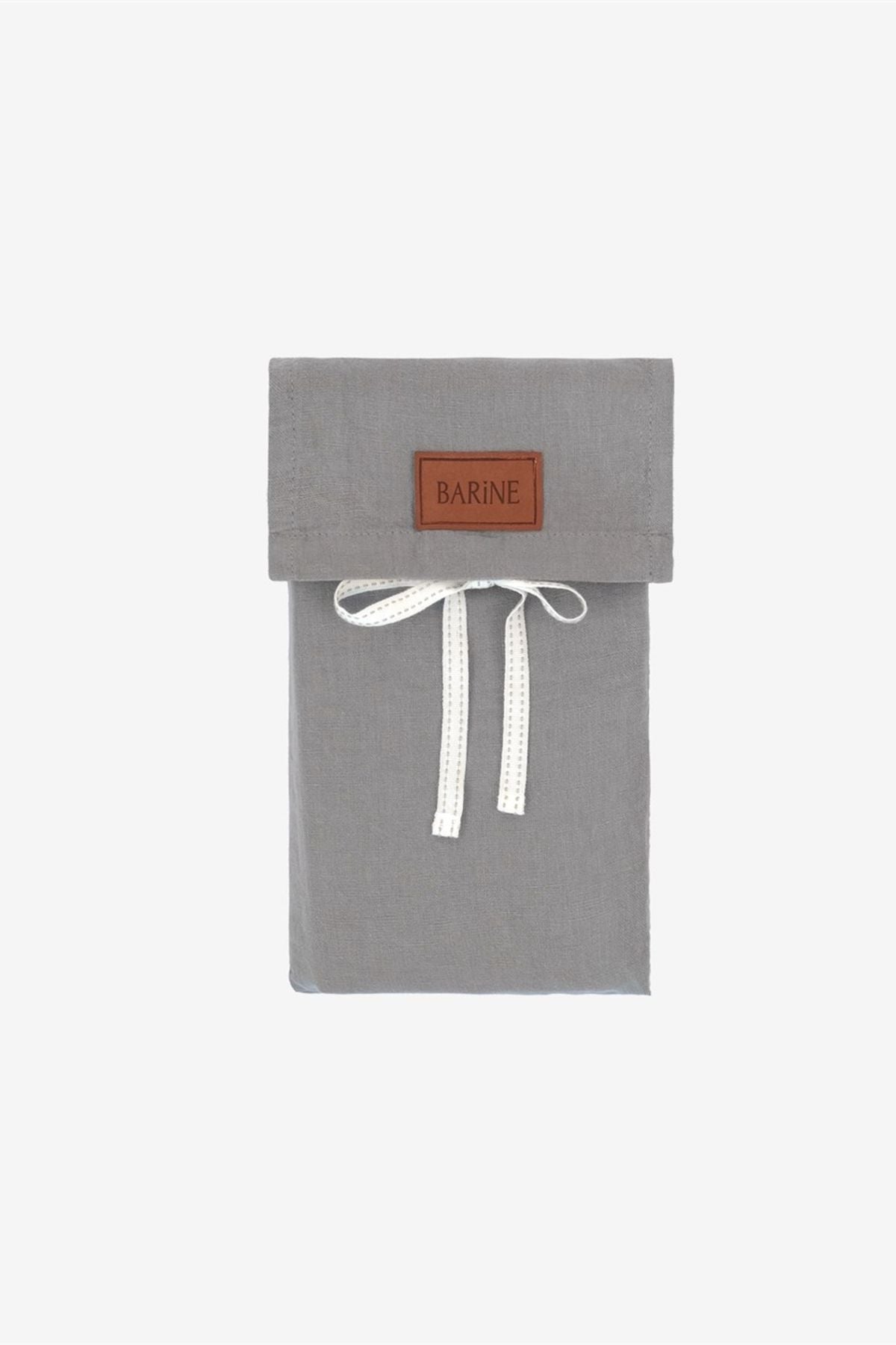 Washed Linen Keten Yastık Kılıfı 2 li Set Paloma