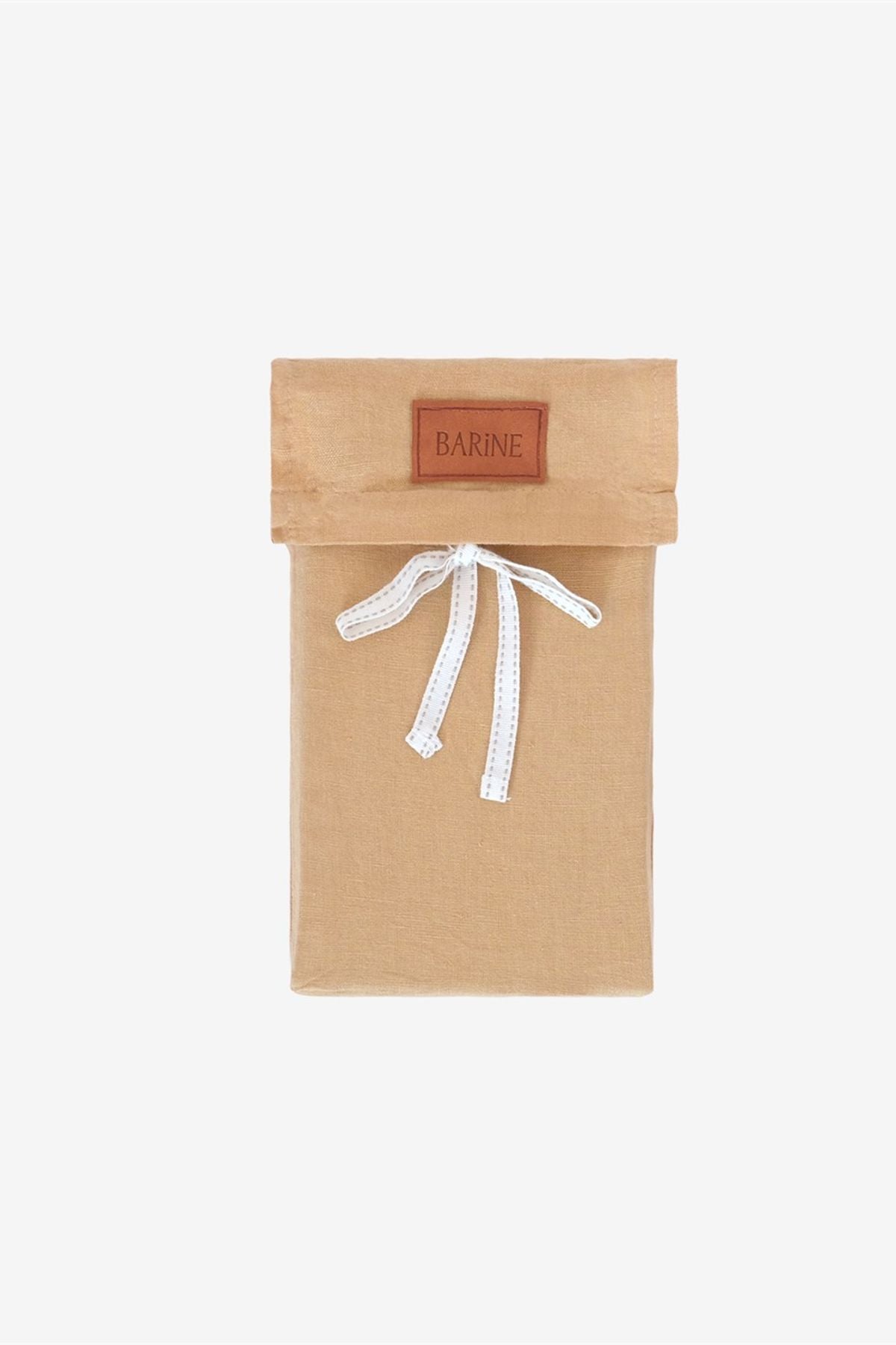 Washed Linen Keten Yastık Kılıfı 2 li Set Sand