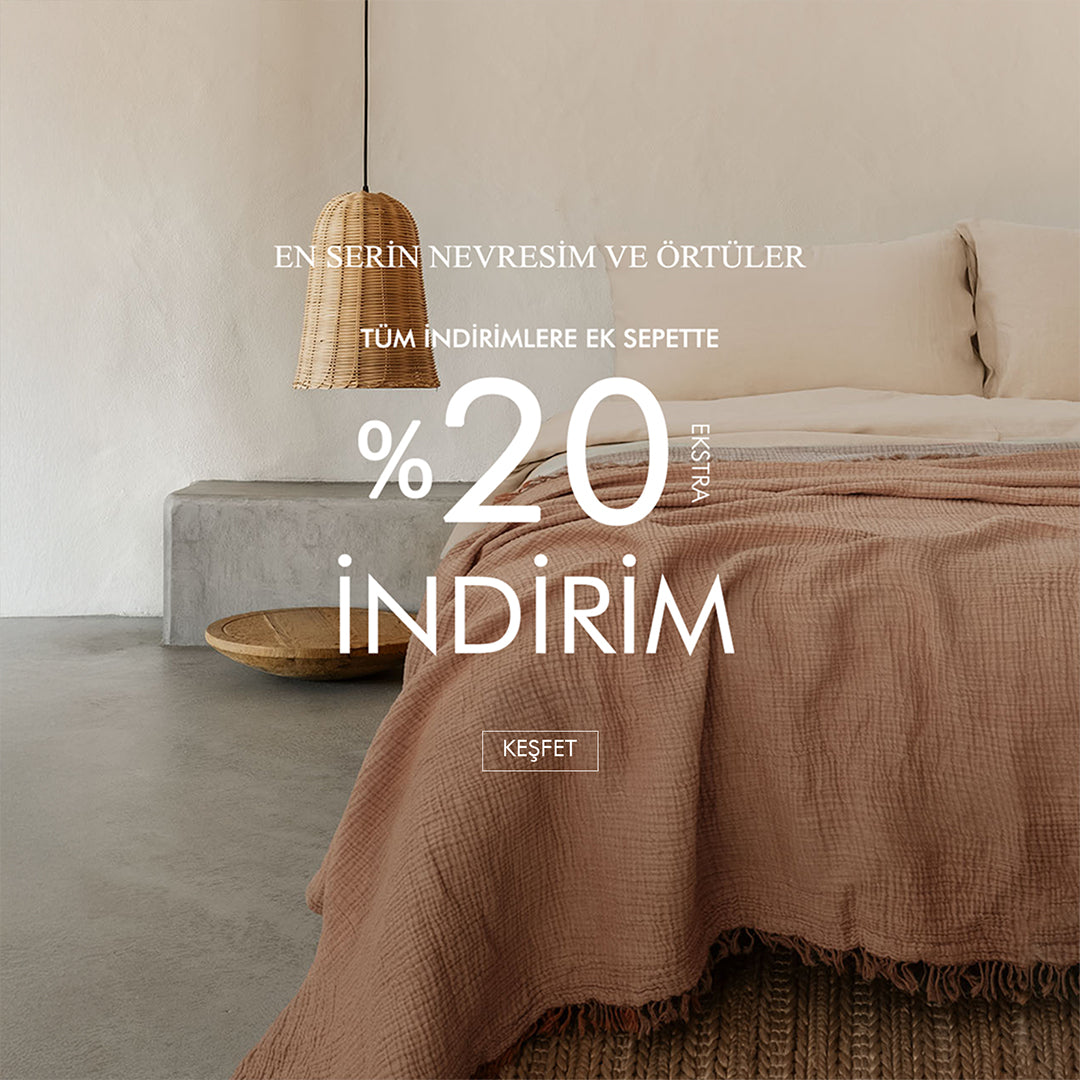 Sıcak Yaz İçin İncecik ve Serin Tutan Nevresim ve Örtüler
