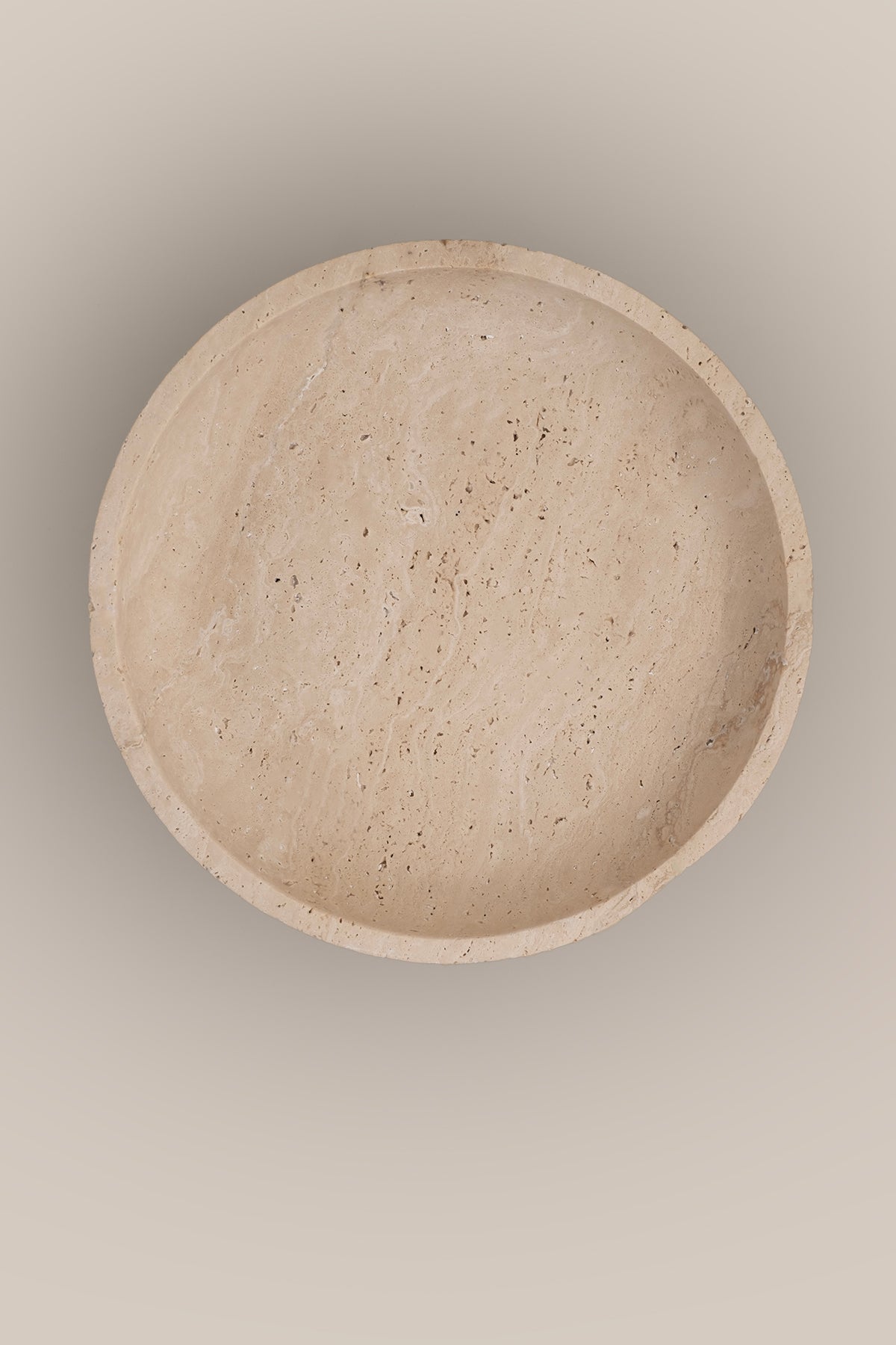 Dekoratif Mermer Ayaklı Kase 25 x 15 cm