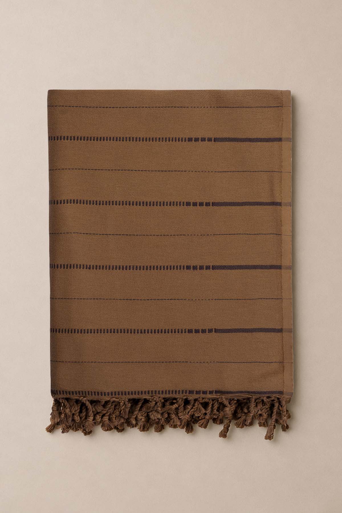 Boa Sofa Throw Rust-Black