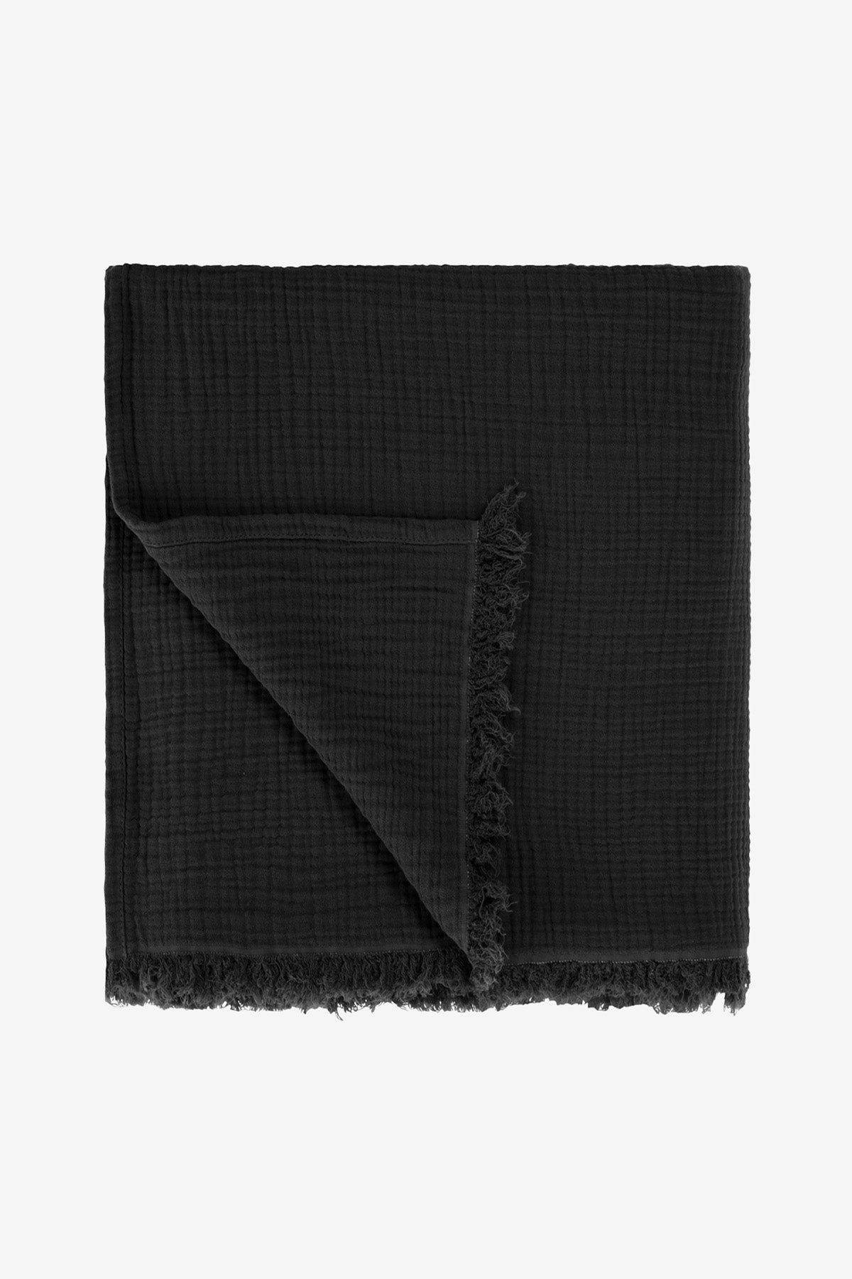 Cocoon Sofa Throw Black