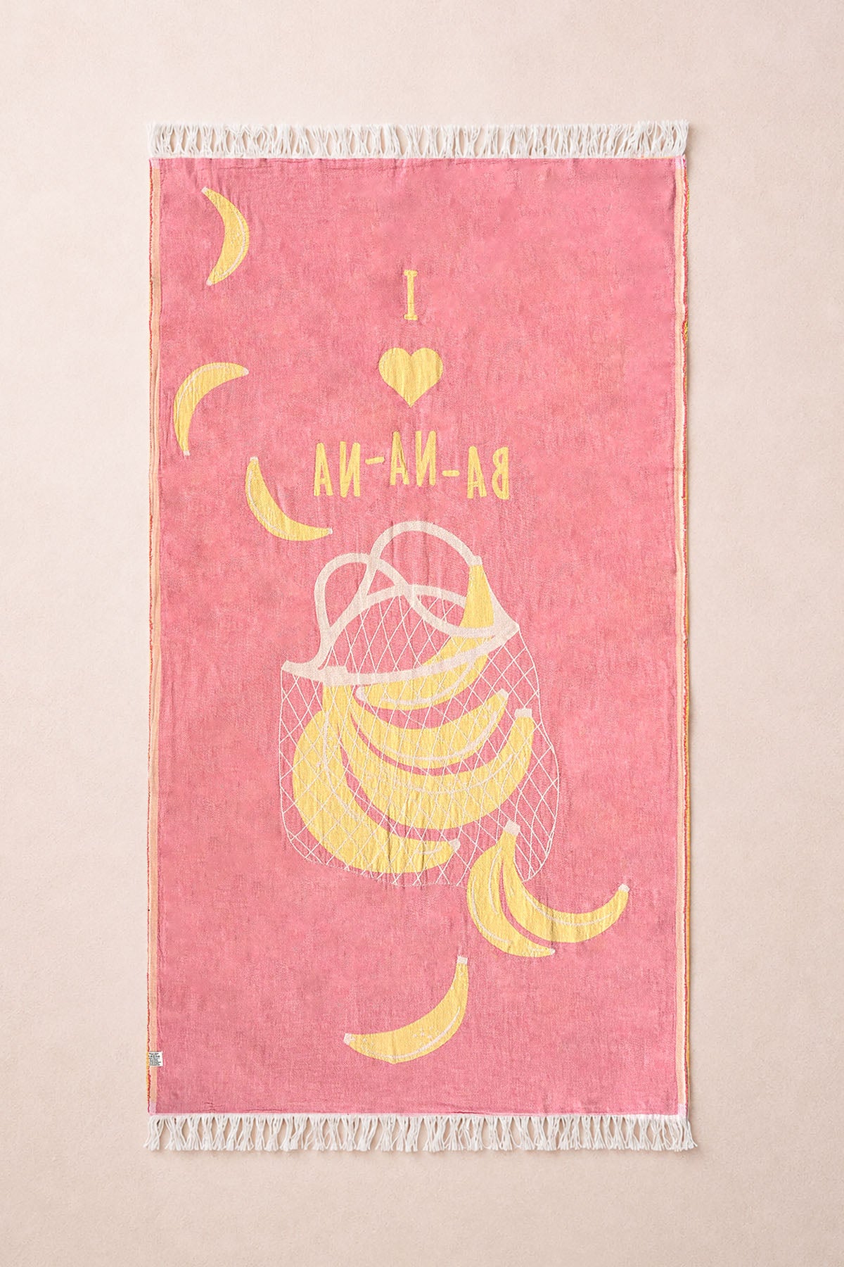 Banana Muz Jakarlı Peştamal, Taşıma Çantalı