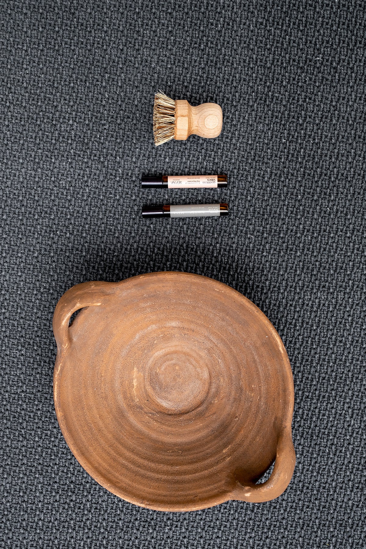 Basket Buyuk Banyo Paspası Koyu Gri