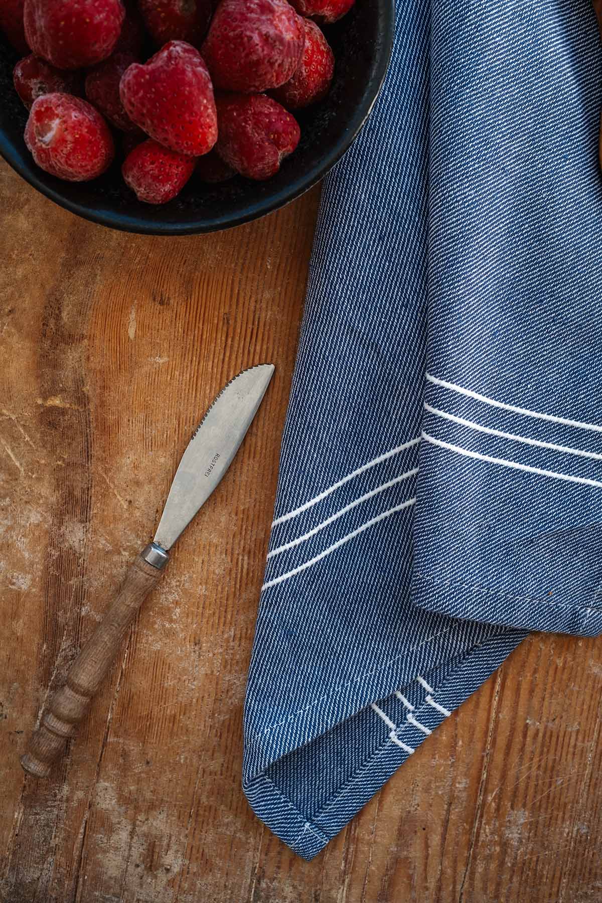 Bon Kitchen Towel Indigo