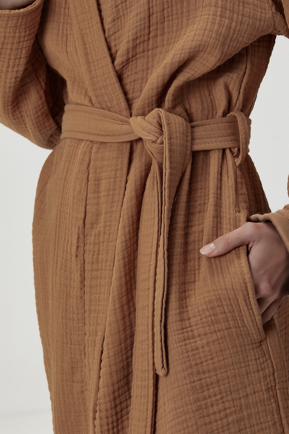 Cocoon Bathrobe Indian Tan