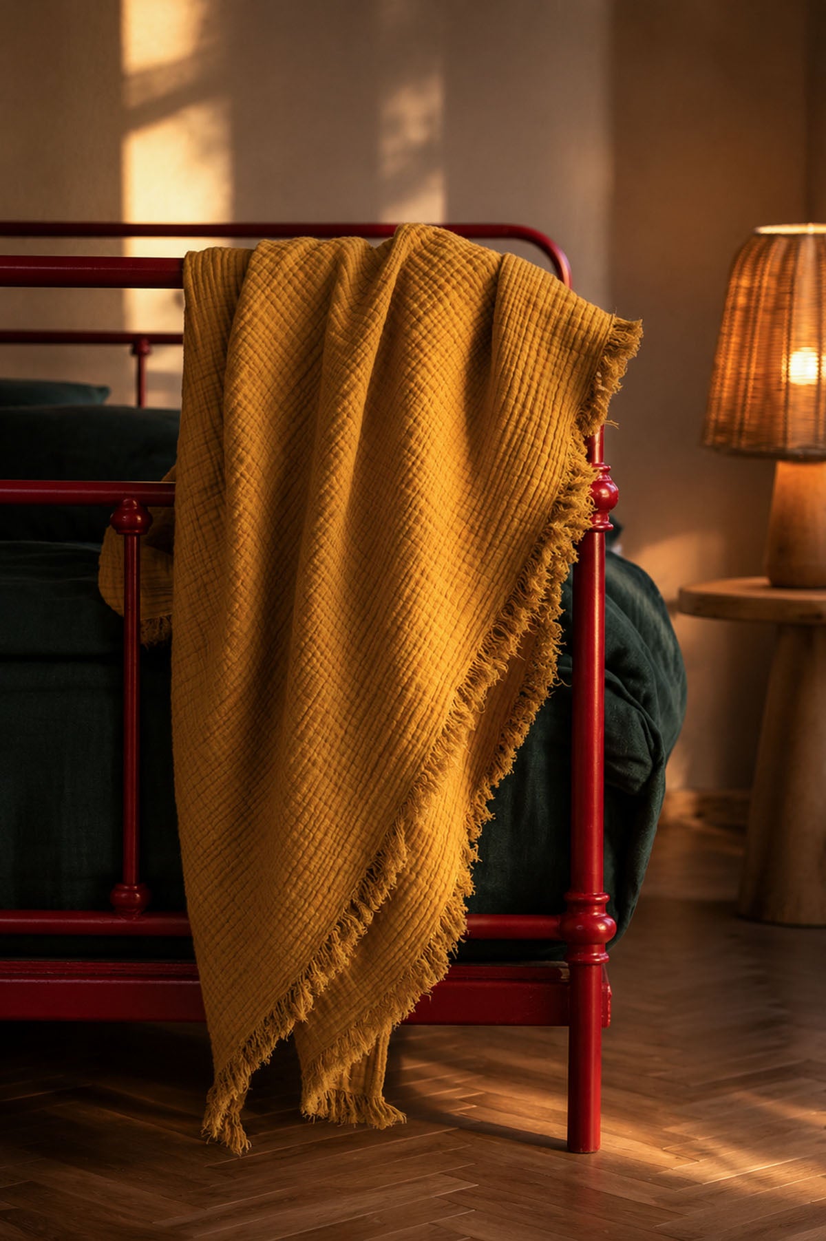 Cocoon Bedspread Curry