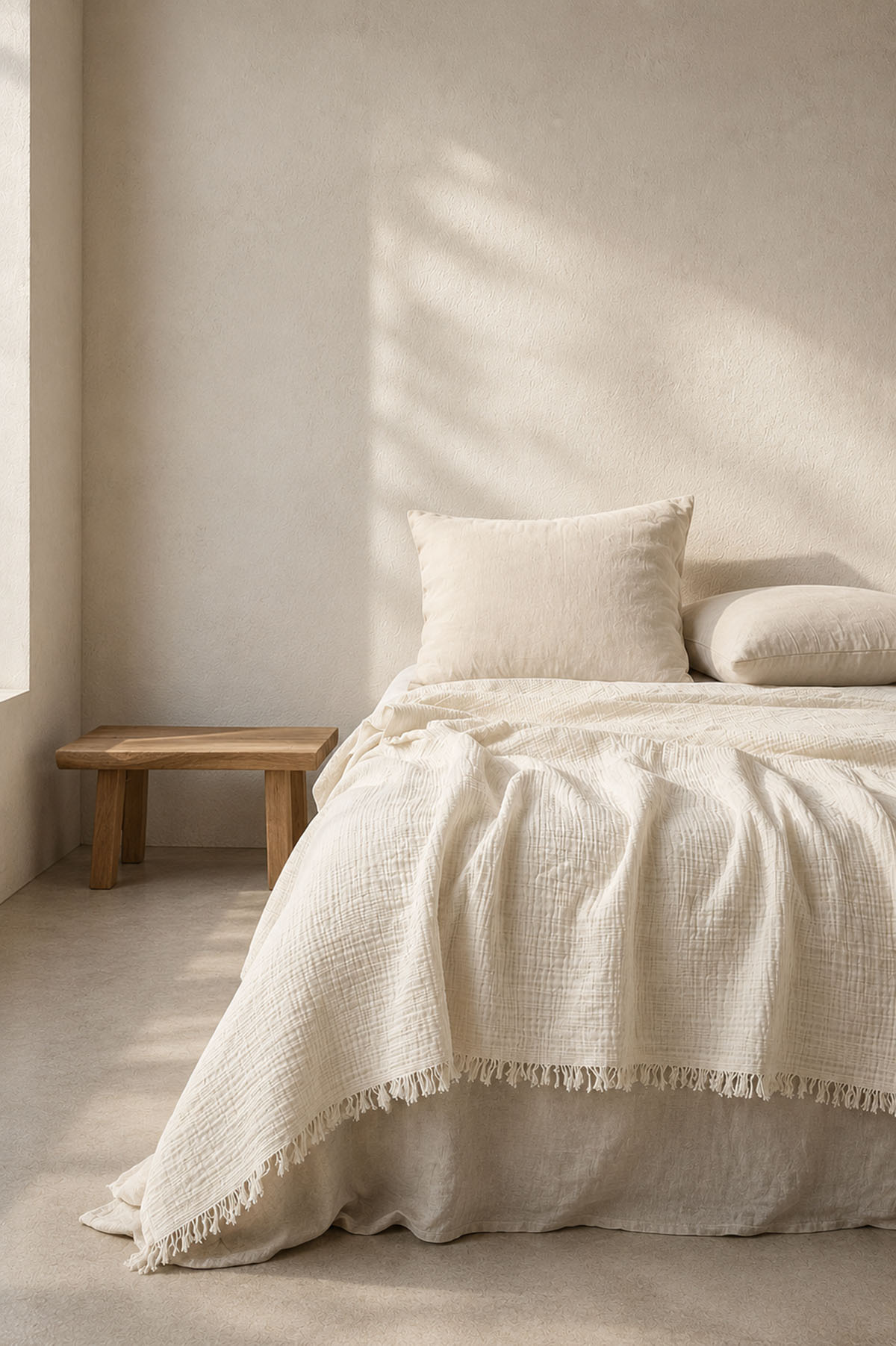 Cocoon Bedspread Ecru