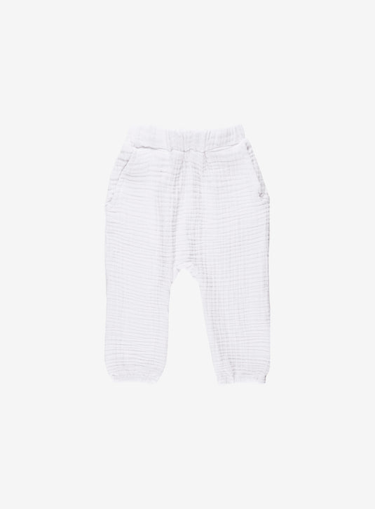 Pantalon Enfant Cocoon Blanc