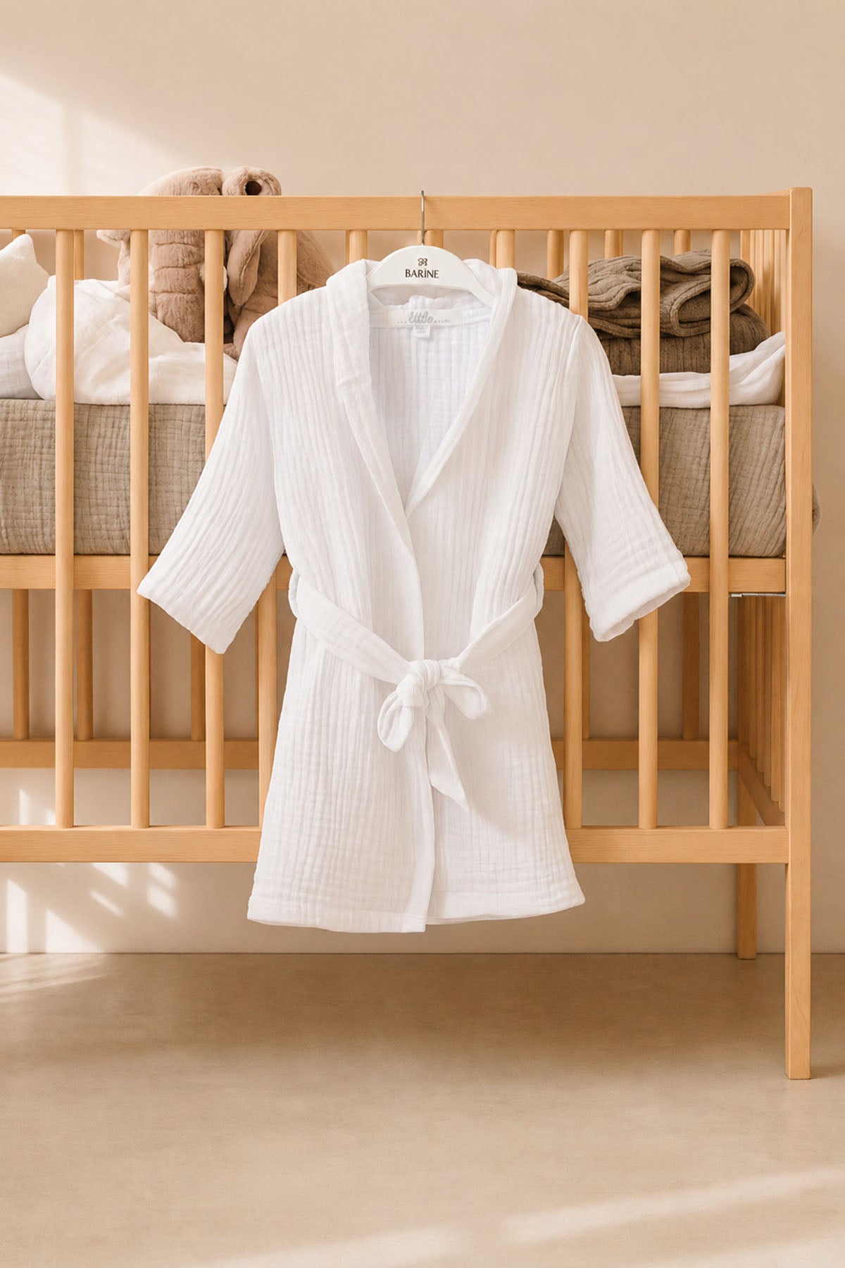 Cocoon Children's Bathrobe White
