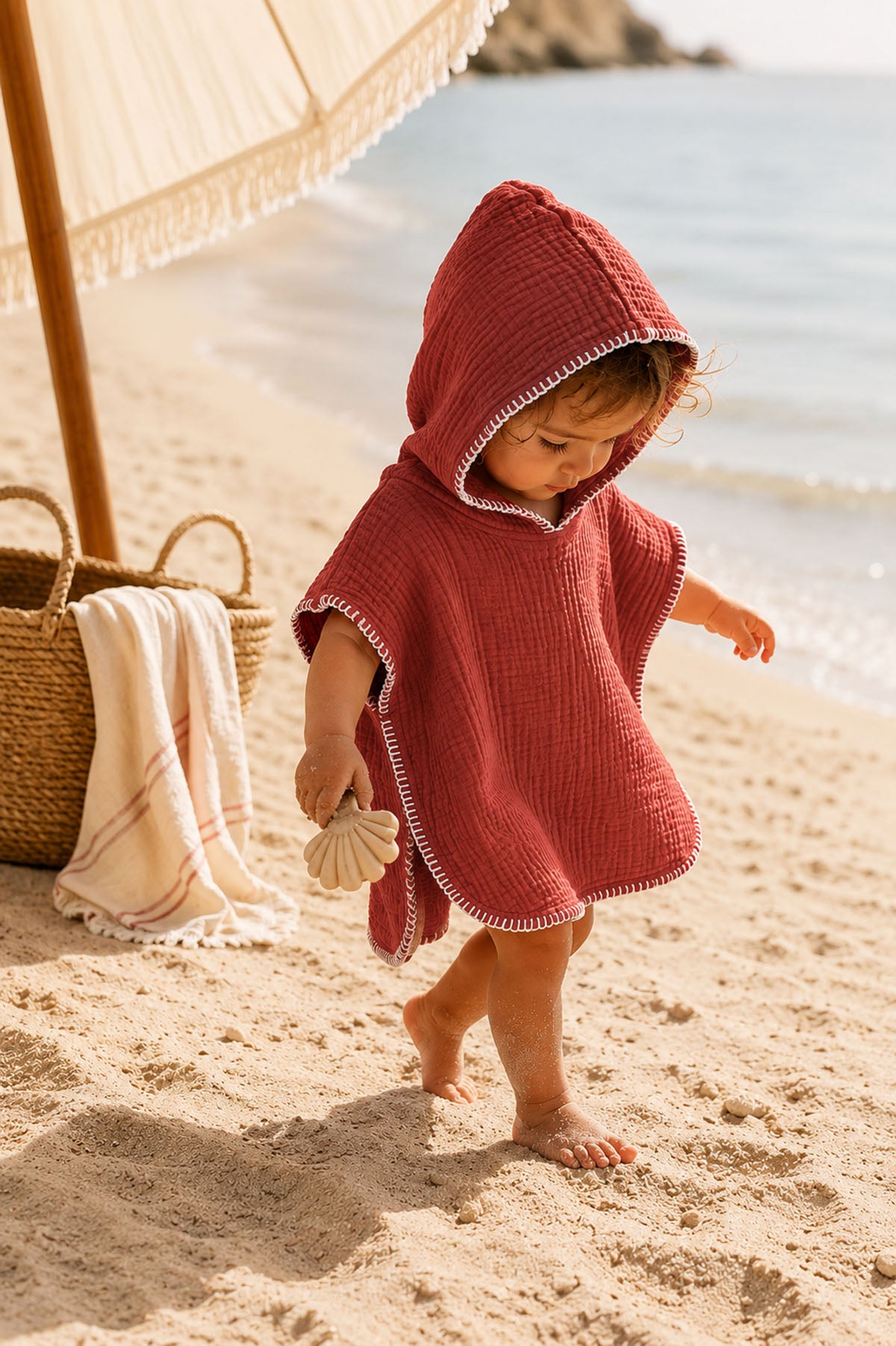 Cocoon Baby Poncho Tile