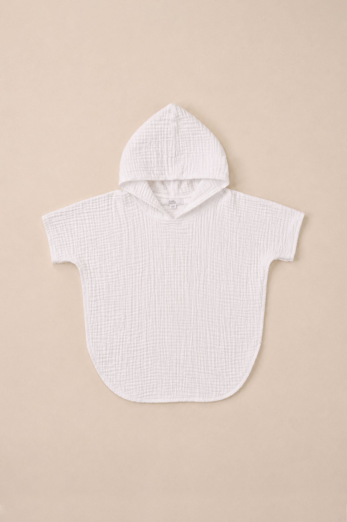 Cocoon Baby Poncho White