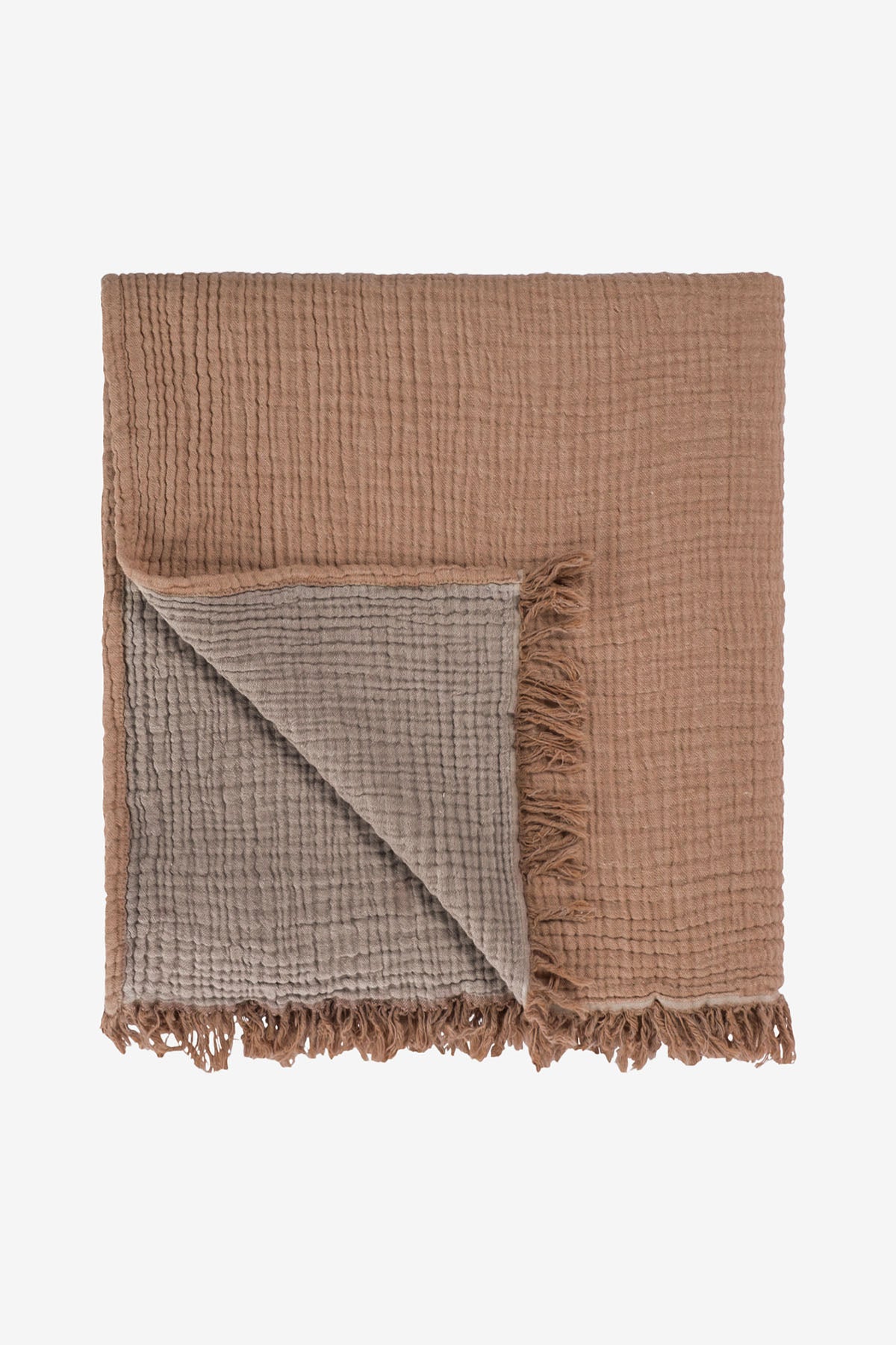 Cocoon Sofa Throw Apricot-Ginger Snap