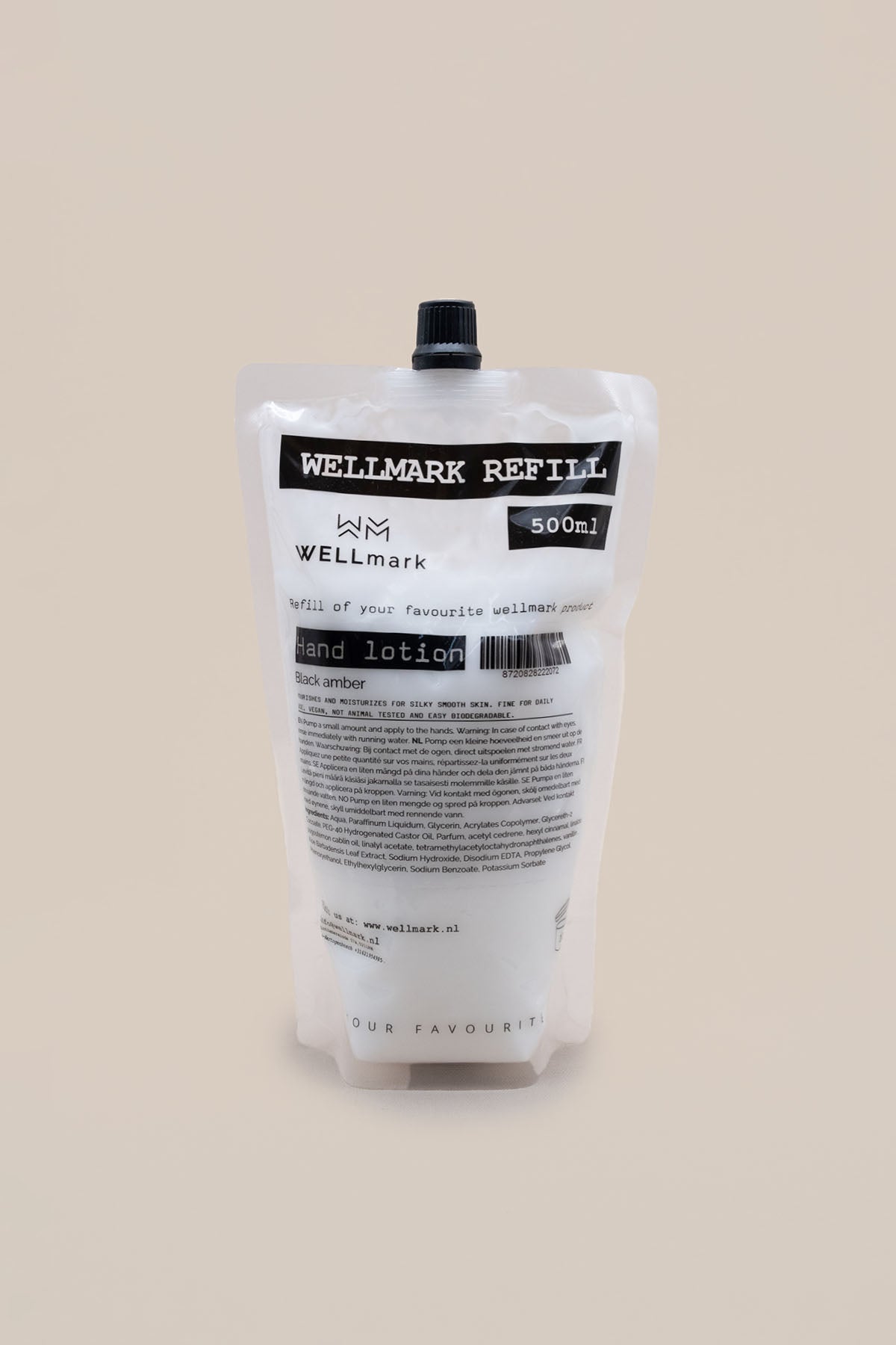 Dark Amber Vegan El Losyonu Yedeği 500 ml