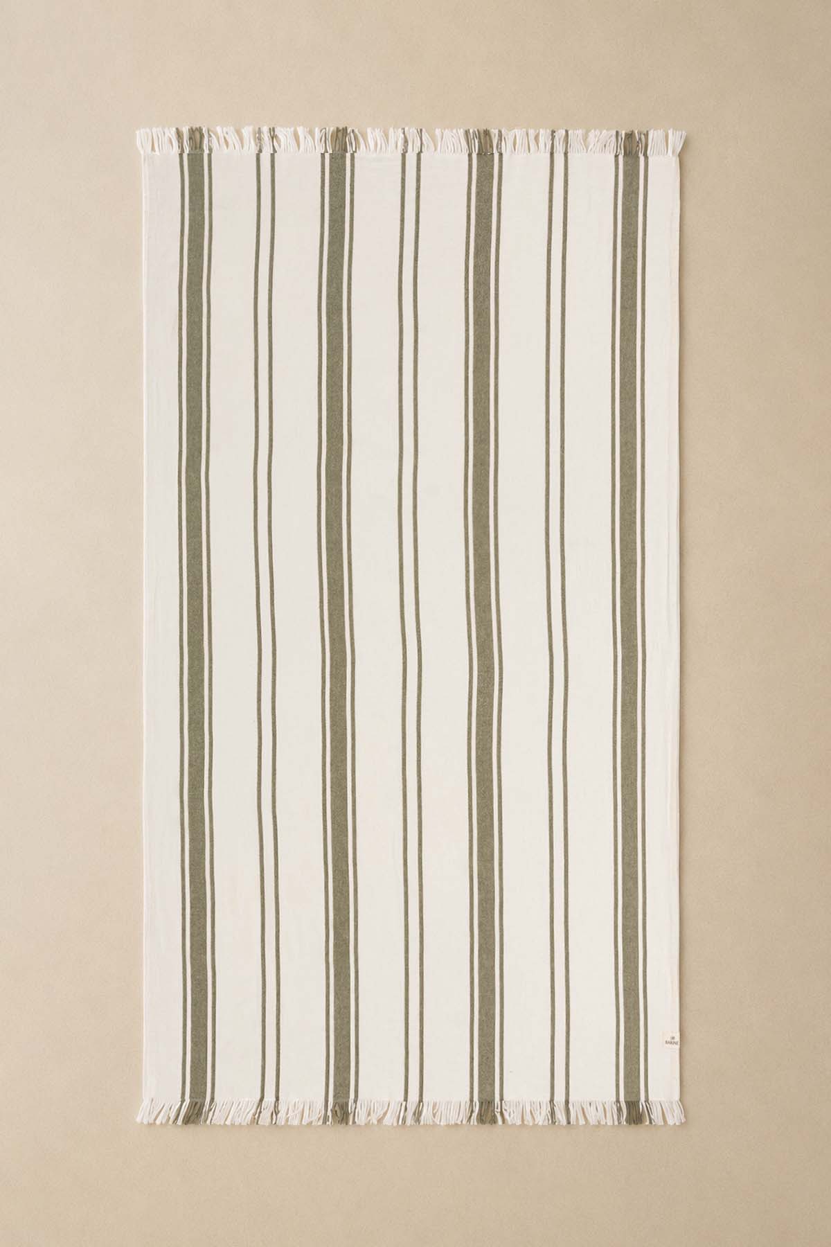 Earth Stripe Peshtemal Khaki