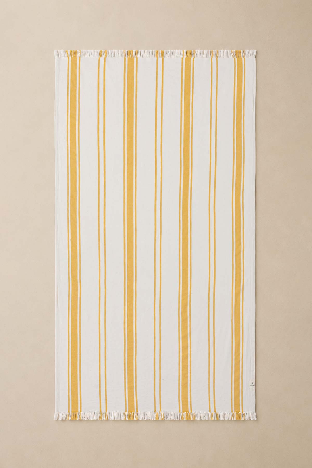 Earth Stripe Peshtemal Yellow