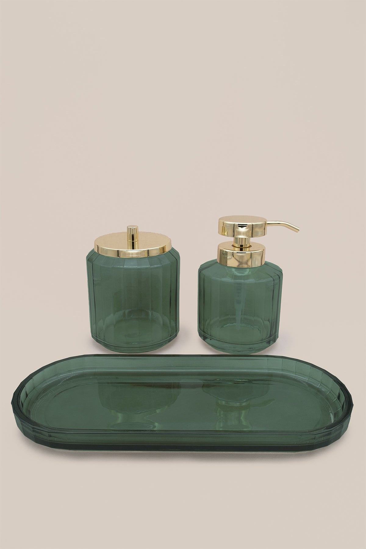 Emerald Cam Banyo Seti