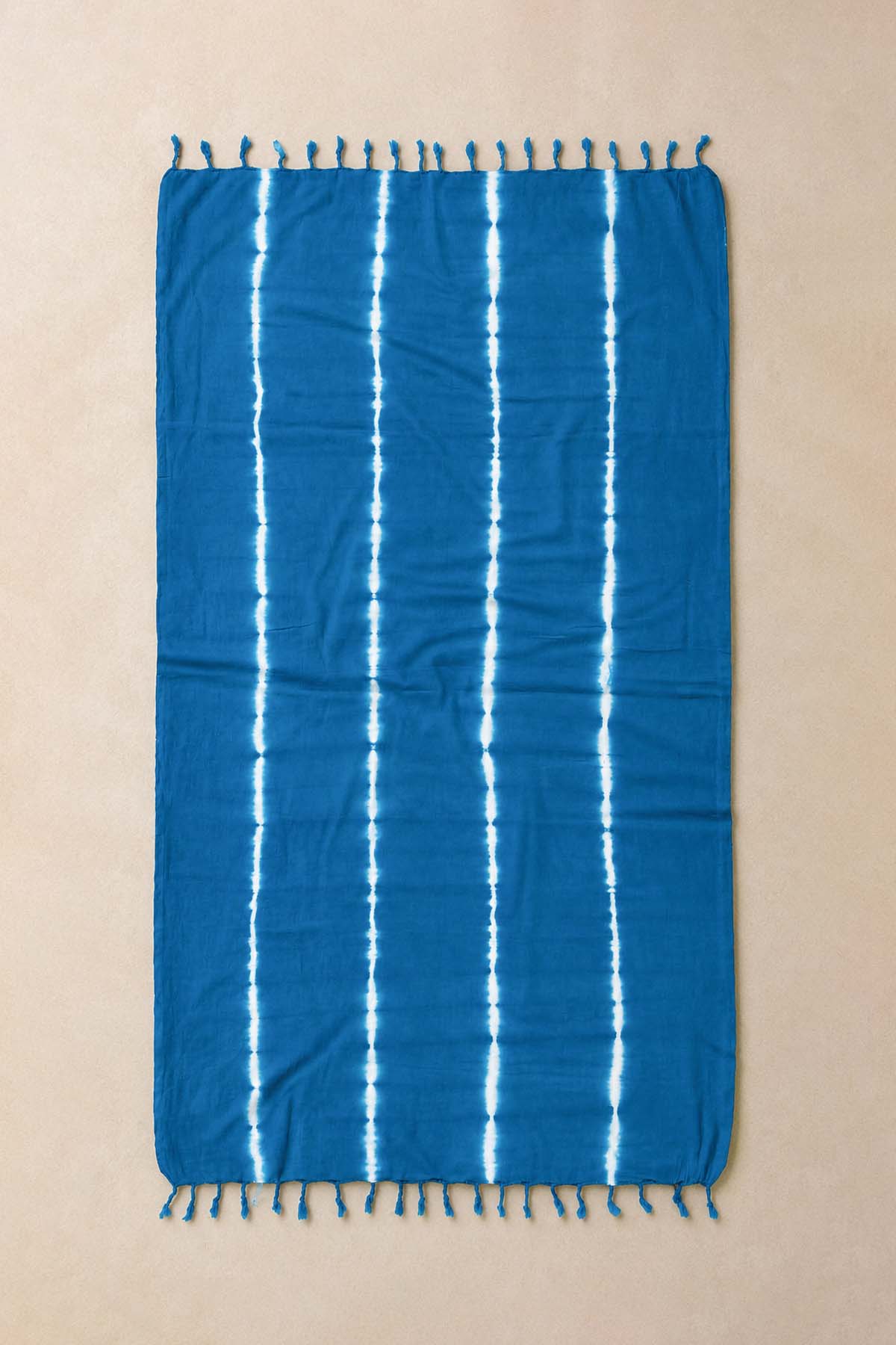 Batik Boyama Peştemal Mavi