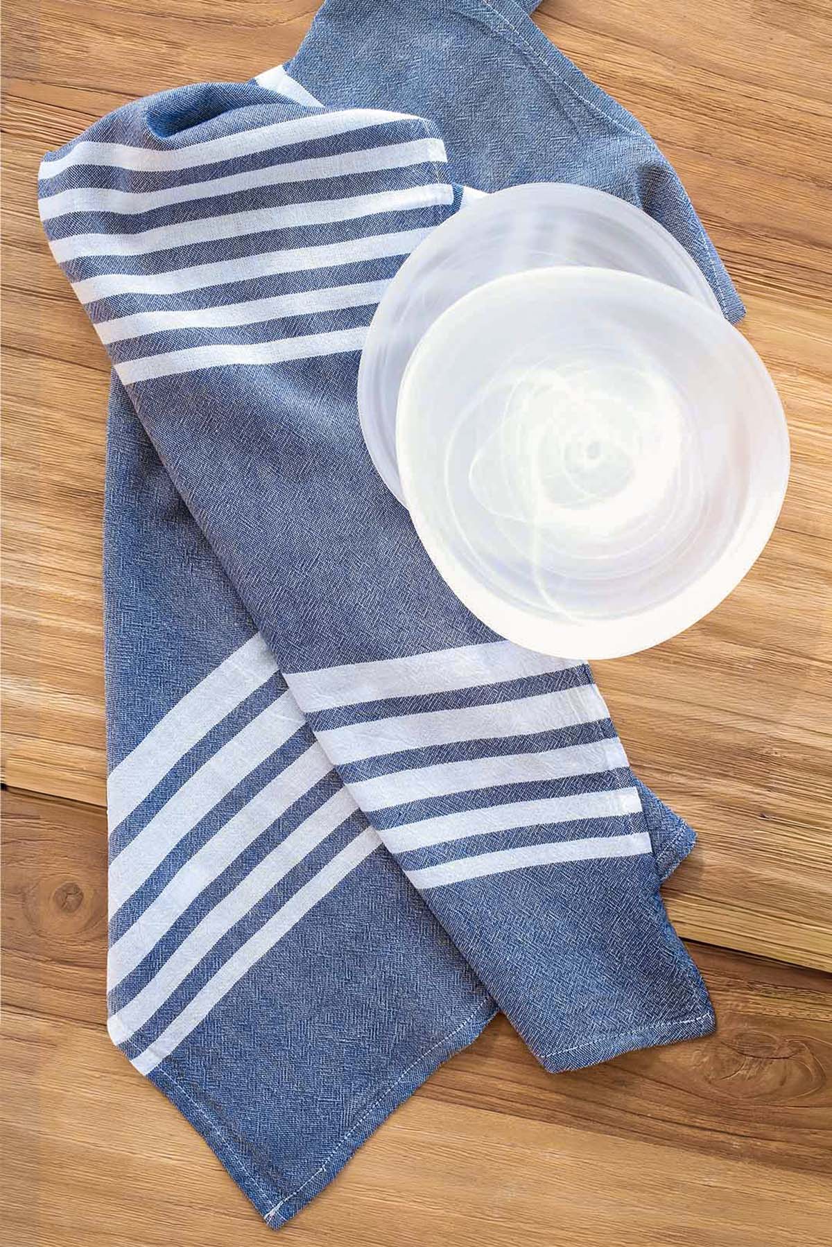 Gourmet Mutfak Havlusu 2'li Set Lacivert