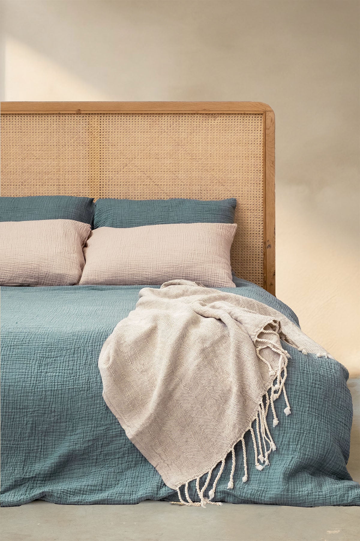 Koza Muslin Duvet Cover Garden