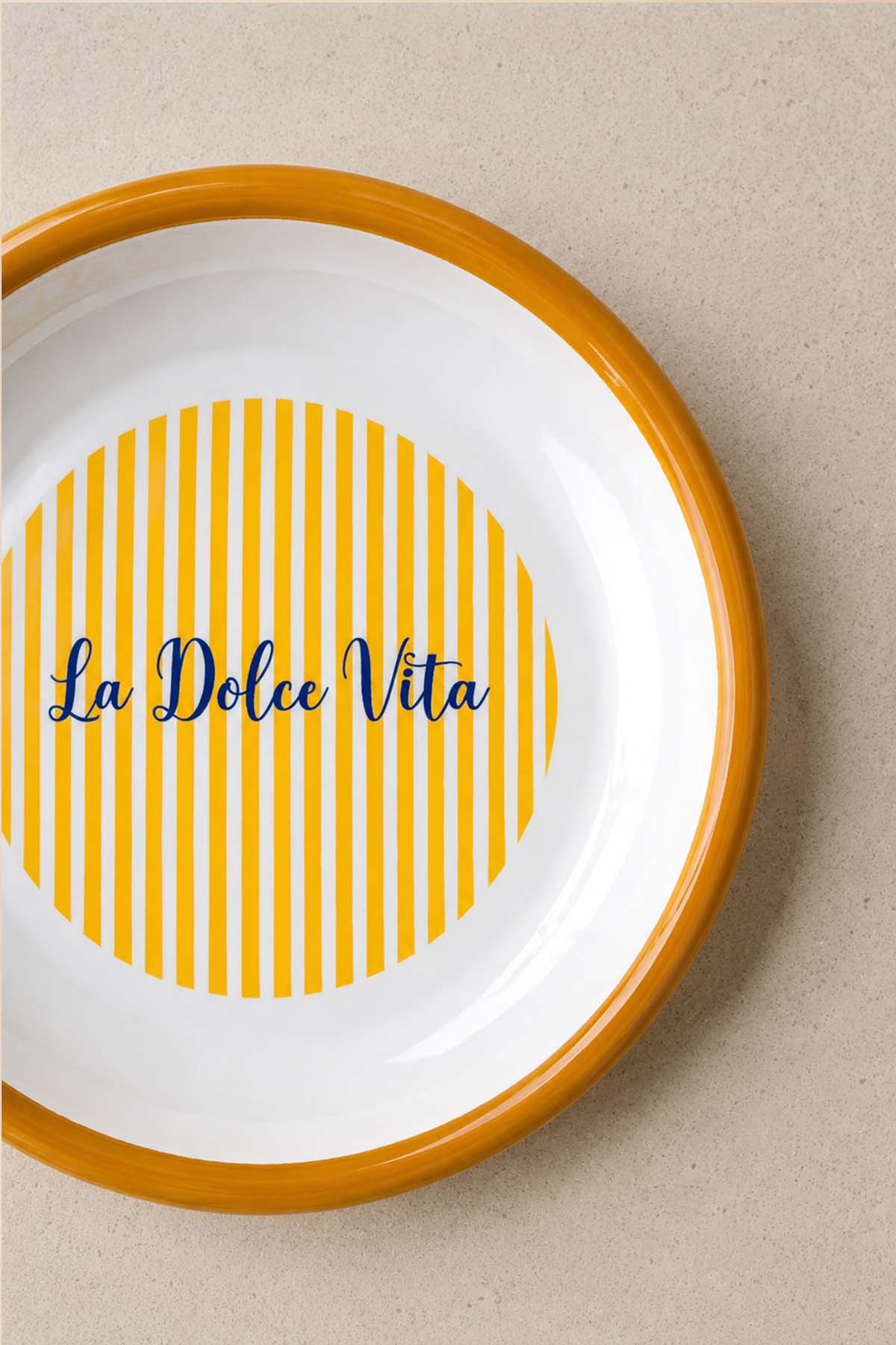 La Dolce Vita Çerezlik, Meze Tabağı 12x1,4 cm