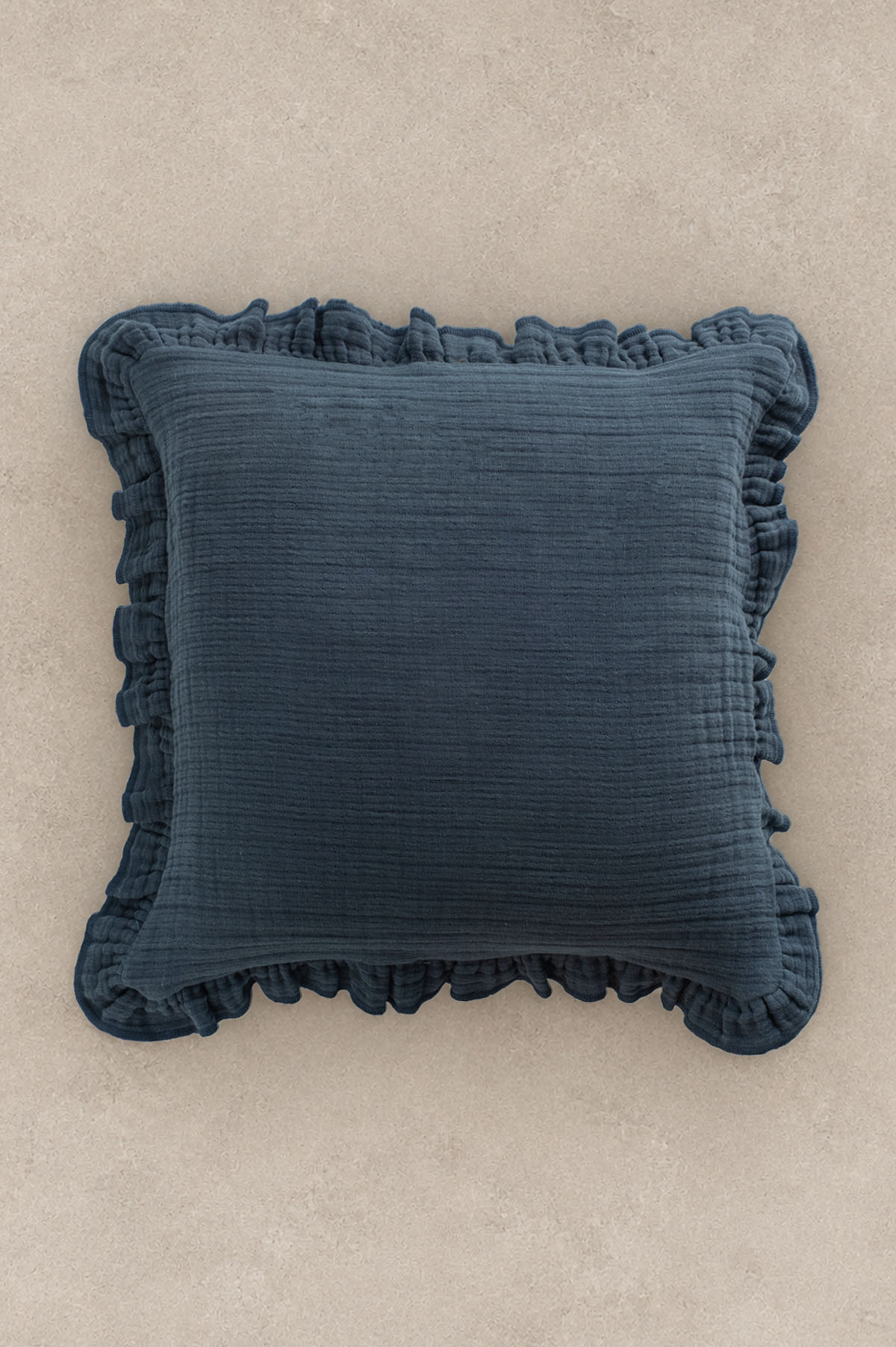 Linen Gauze Throw Pillow Cover Dusk