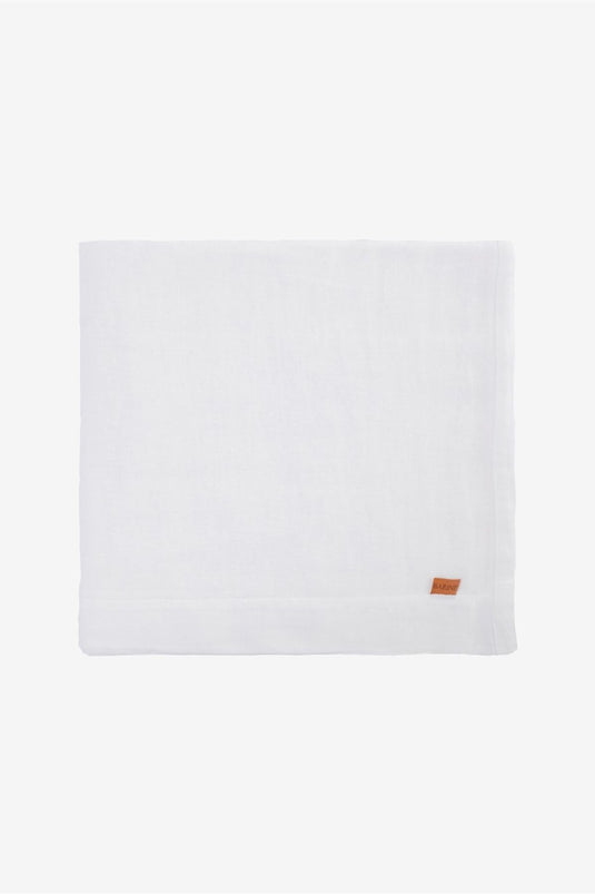 Linen Linen Tablecloth White