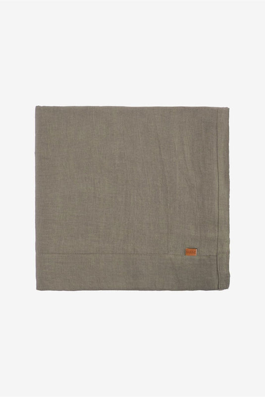 Linen Linen Tablecloth Khaki
